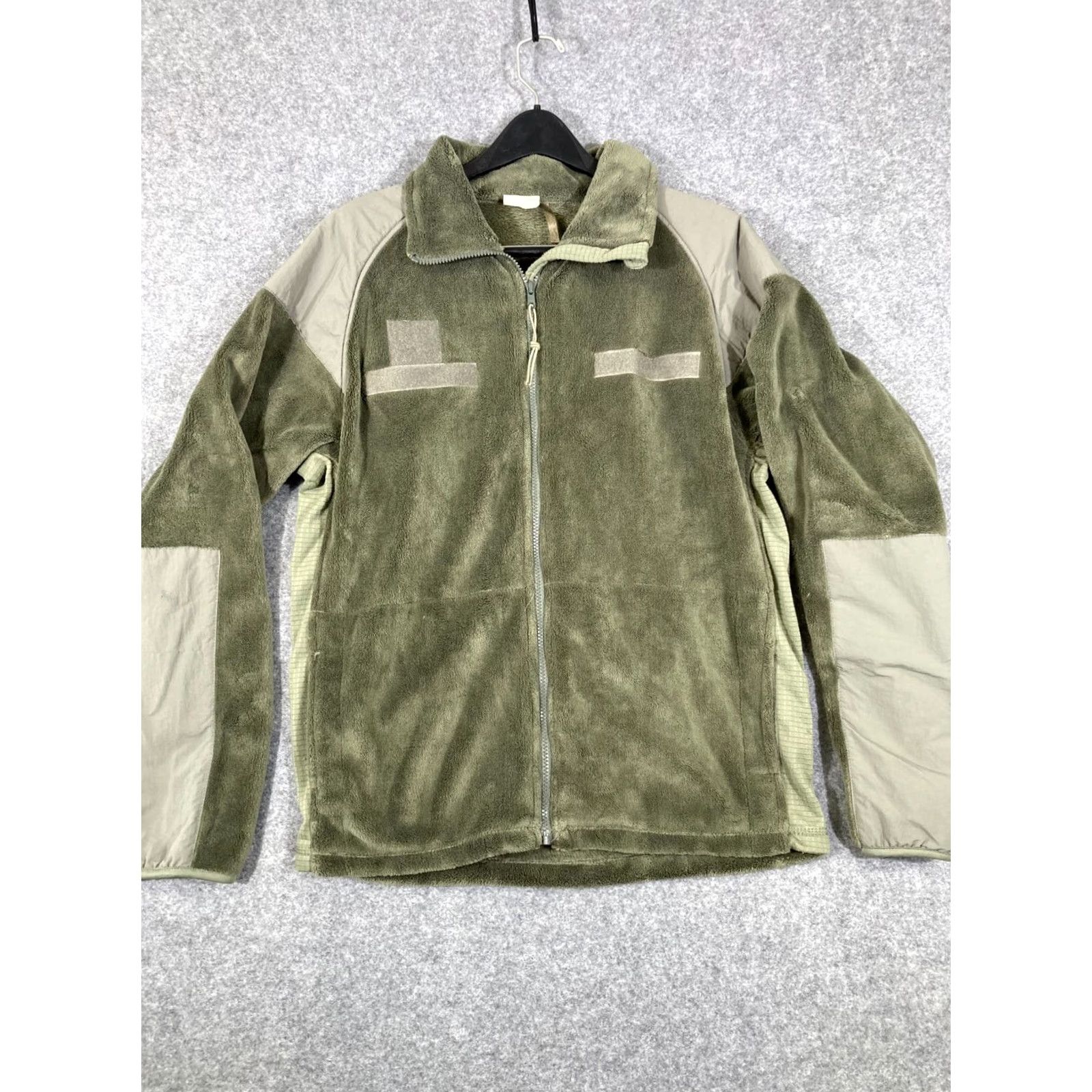 Vintage Proud Apparel Military Jacket Mens L Green Fleece Full Zip Jacket Size US L / EU 52-54 / 3 - 2 Thumbnail