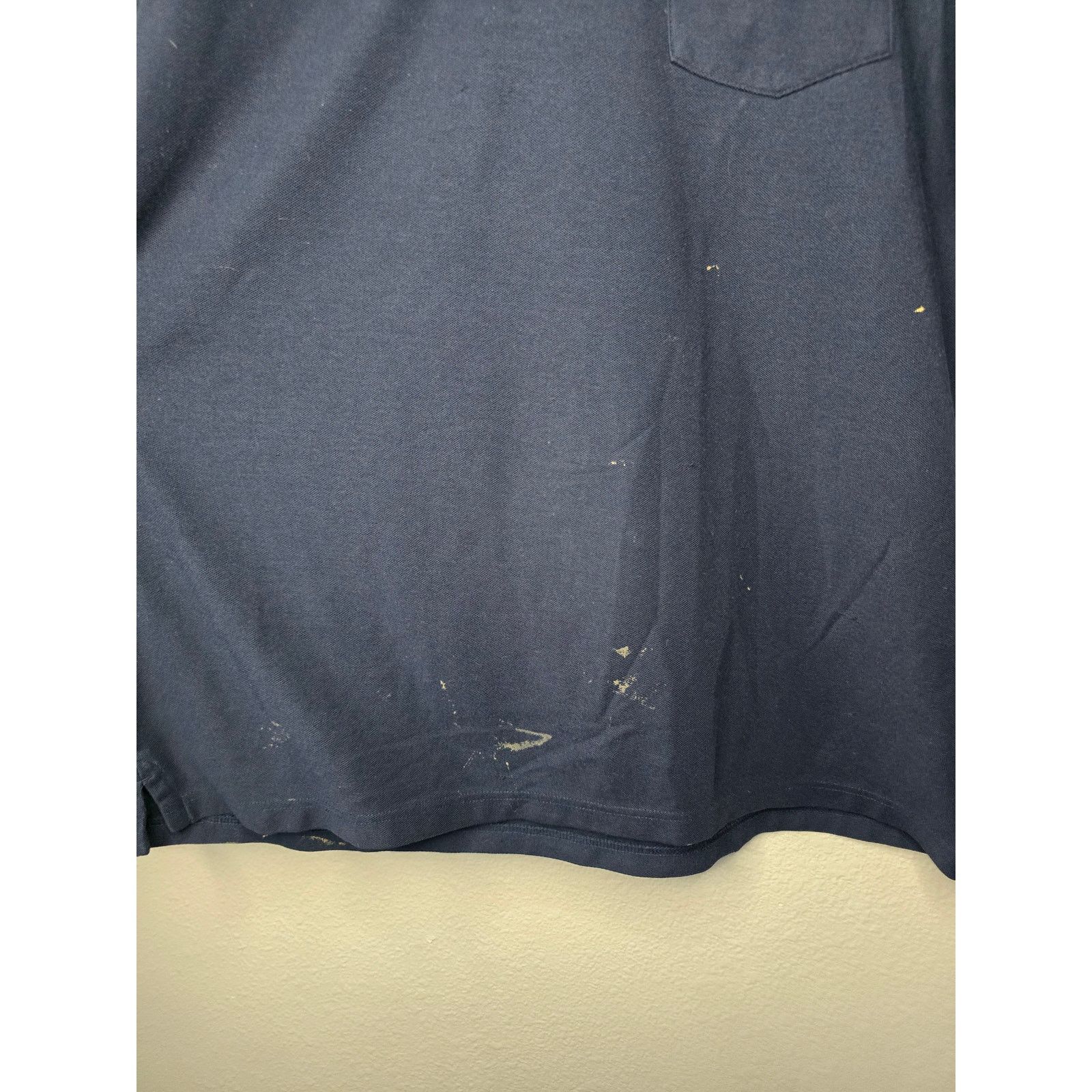 Carhartt Carhartt Polo Mens XL Tall Blue Short Sleeve Workwear Shirt Size US XL / EU 56 / 4 - 4 Thumbnail