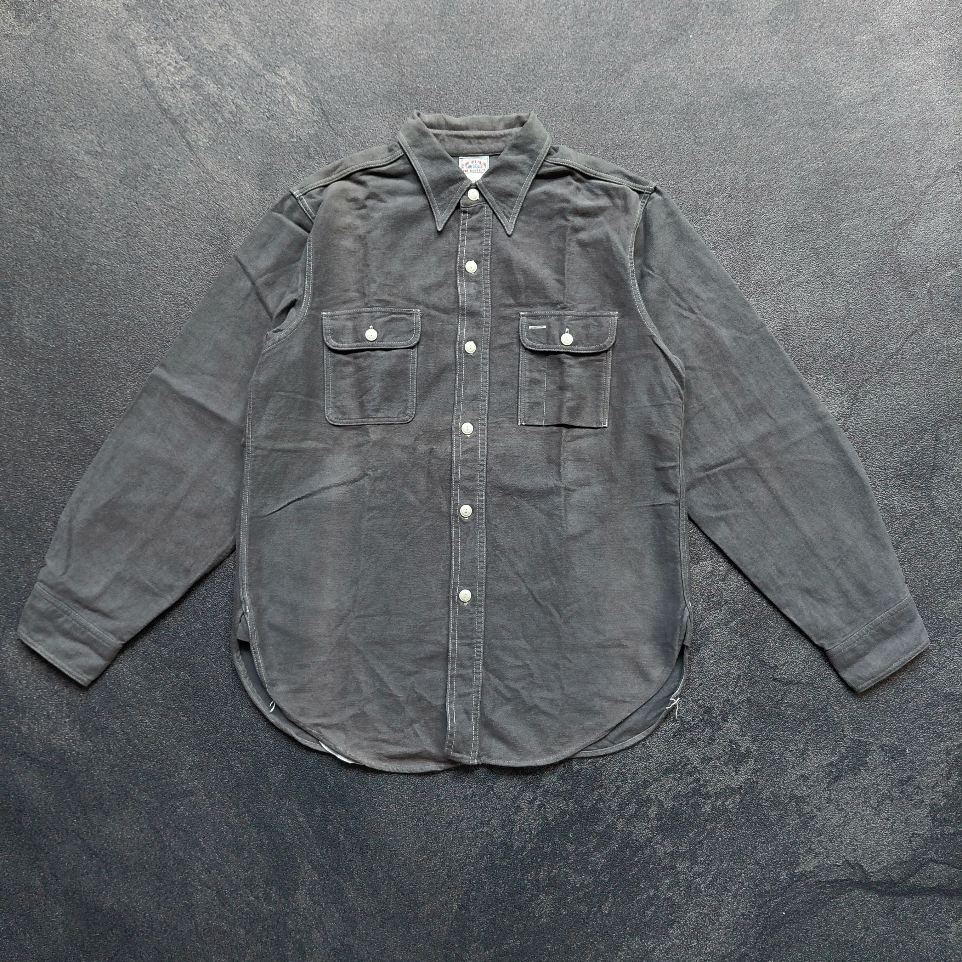 The Real McCoy's 8Hour Union Joe McCoy & Co Shirt Size US L / EU 52-54 / 3 - 1 Thumbnail