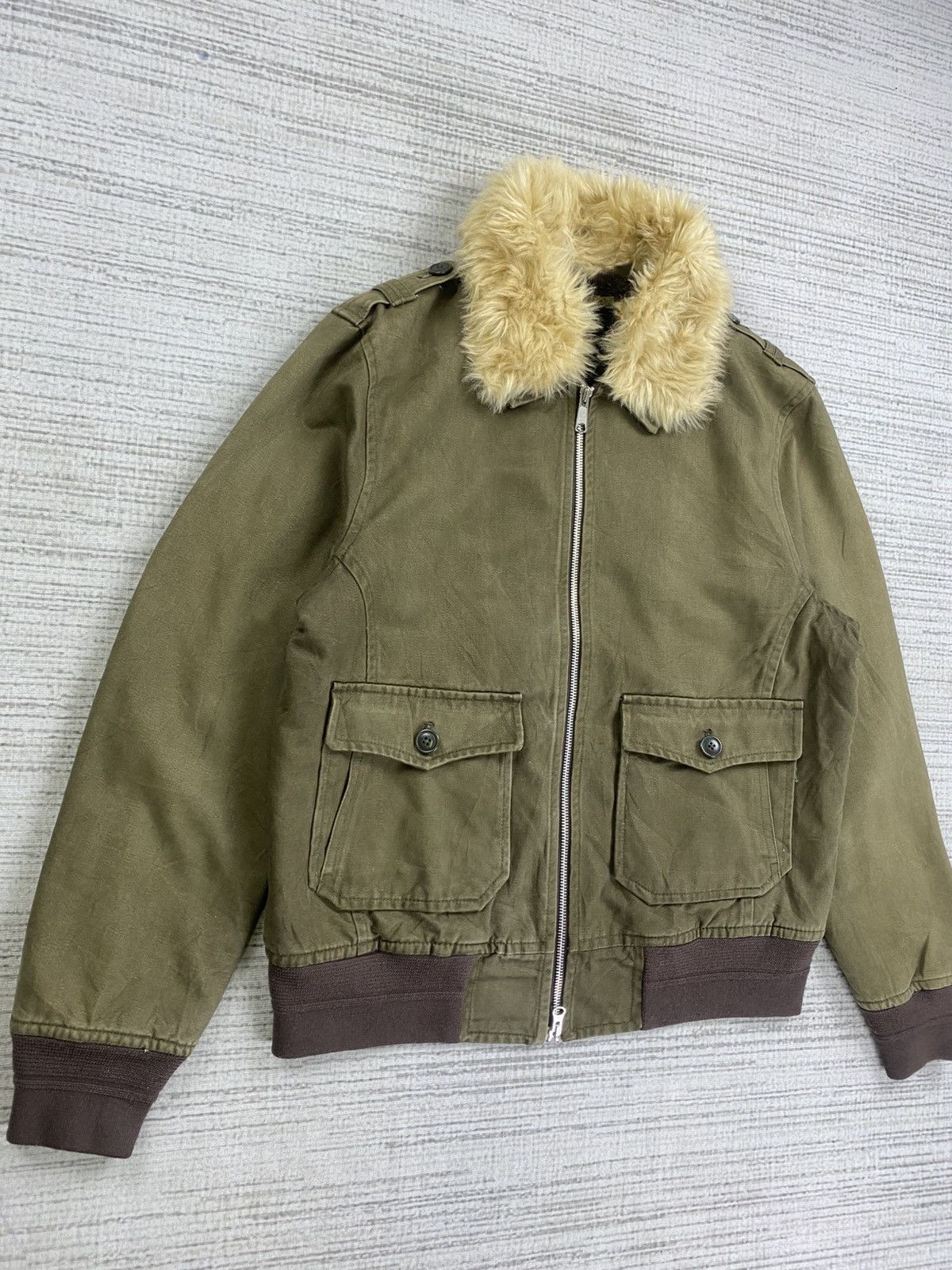 If Six Was Nine × Takeo Kikuchi × Vintage Vintage Takeo Kikuchi Japan Faux Fur Collar Jacket Size US M / EU 48-50 / 2 - 3 Thumbnail