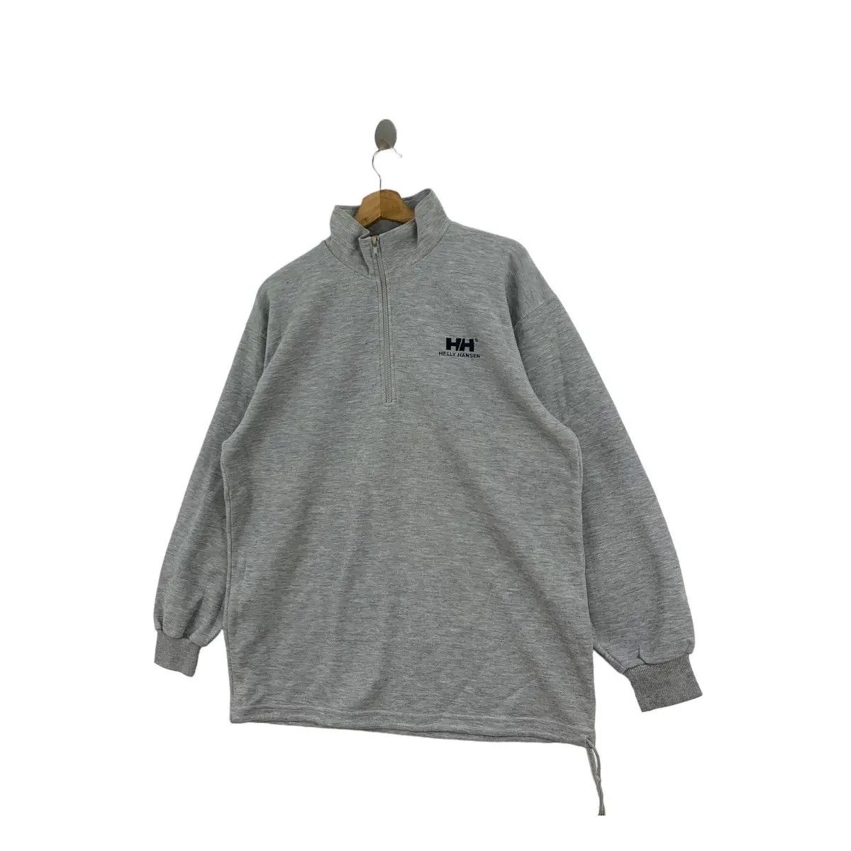 Helly Hansen Vintage HELLY HANSEN SAILING Yacht Half Zipper Sweater Size US L / EU 52-54 / 3 - 5 Thumbnail