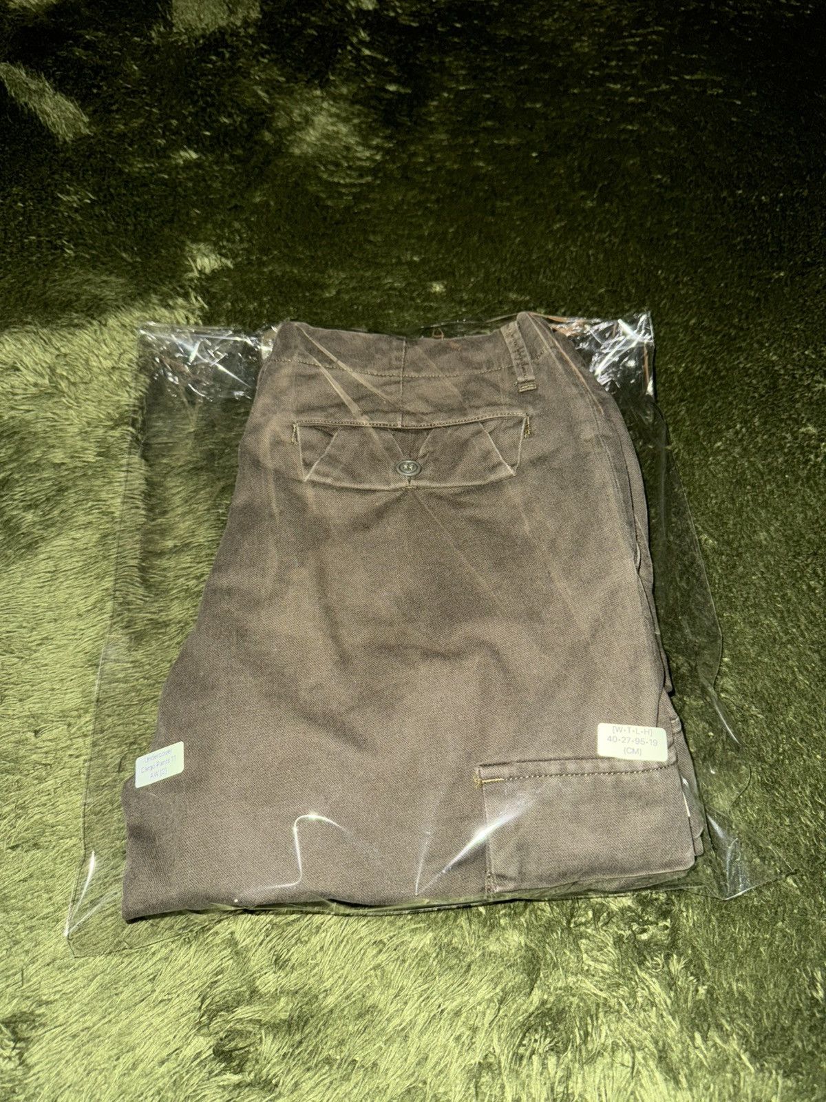 Undercover [2] UNDERCOVER 10AW Logo Label Cargo Pants Olive Size US 30 / EU 46 - 16 Thumbnail