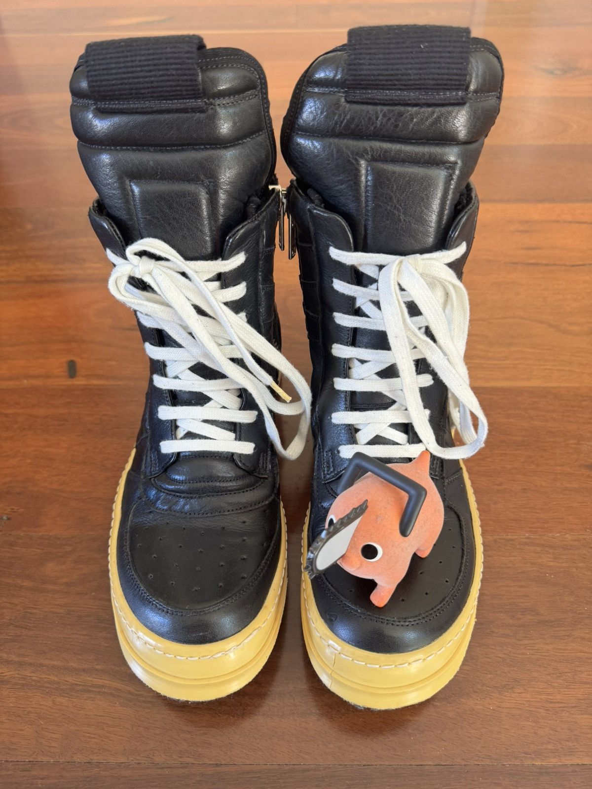 Rick Owens Rick Owens Leather Dunks Size US 10 / EU 43 - 3 Thumbnail