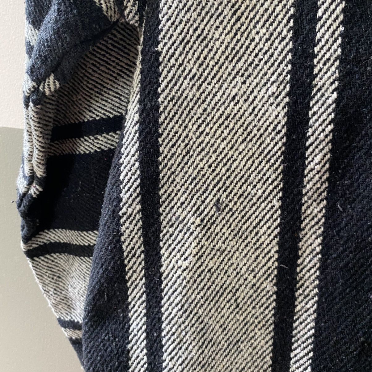 Vintage Black & White Striped Baja Hoodie Pullover Size US XL / EU 56 / 4 - 10 Thumbnail