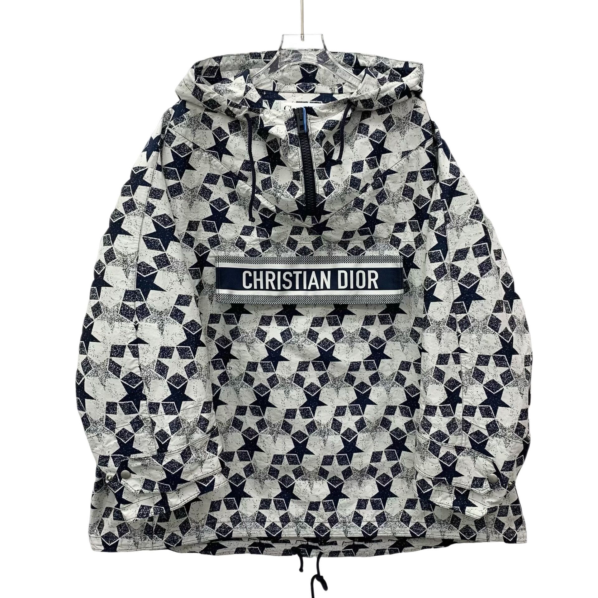 Dior Dior Logo Star Print Windbreaker Jacket | Grailed