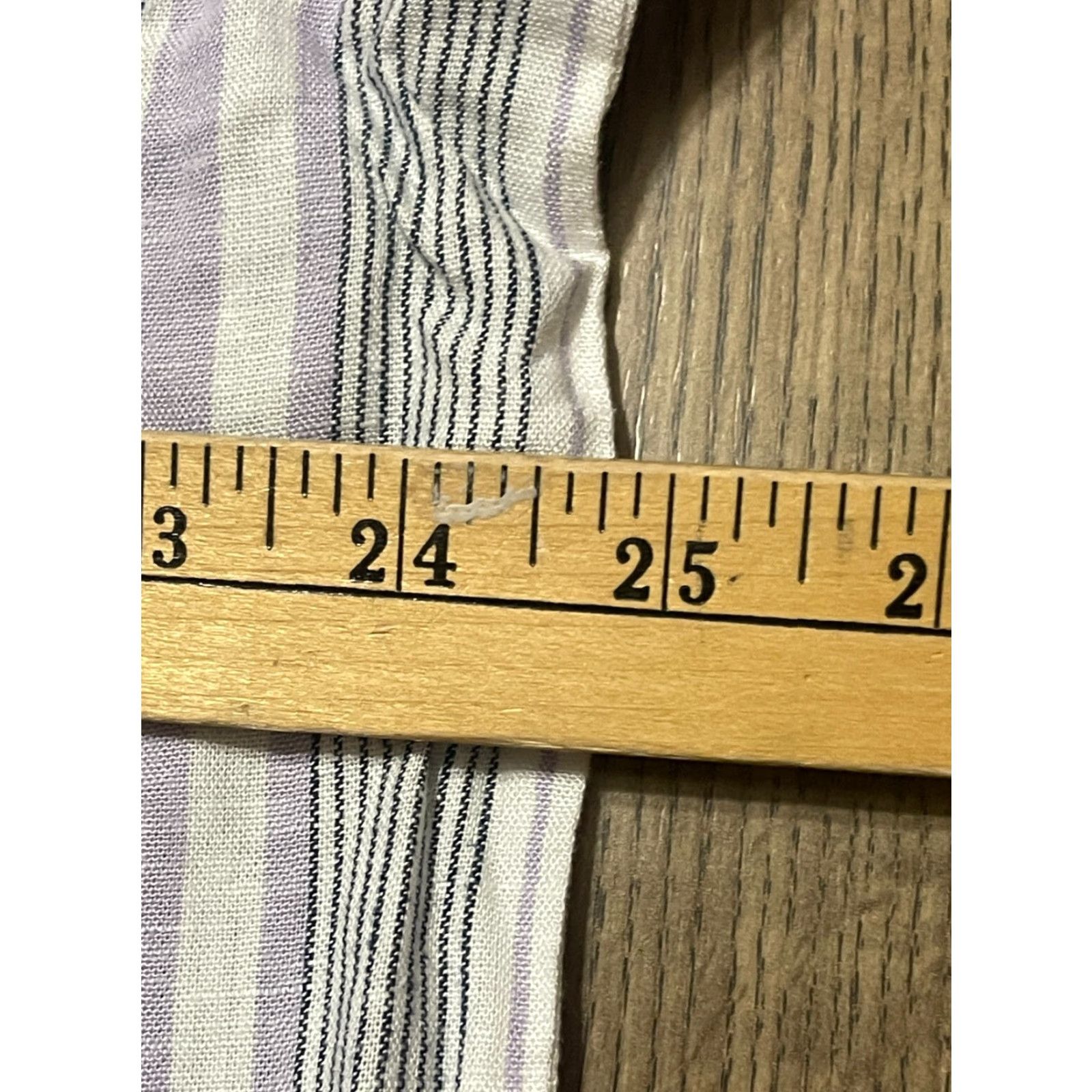 Splendid Splendid Shirt Women's XL Gray White Striped V-neck NWT Size XL / US 12-14 / IT 48-50 - 6 Thumbnail