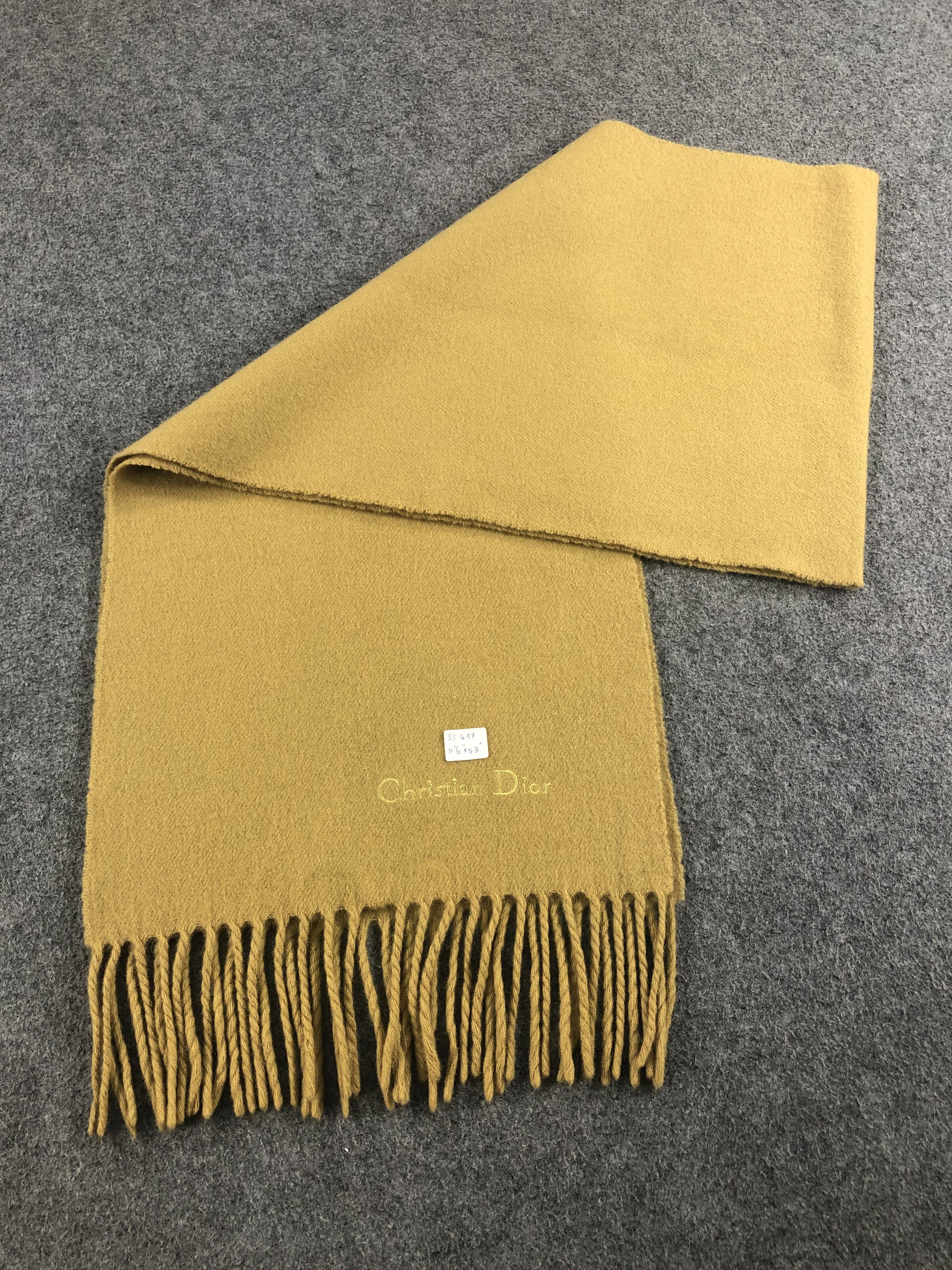 Vintage Vintage Christian Dior Scarf / Muffler / Neckwear Size ONE SIZE - 5 Thumbnail