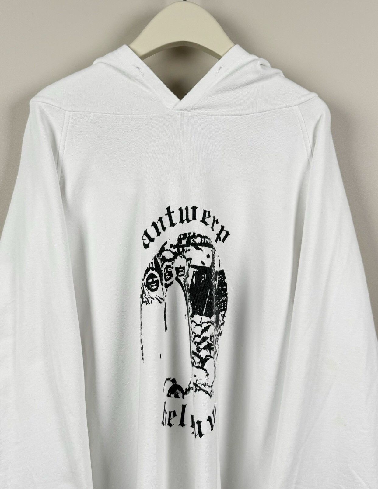 Raf Simons RAF Simons Antwerp White Hoodie 2412-Nextarrow Size US S / EU 44-46 / 1 - 3 Thumbnail