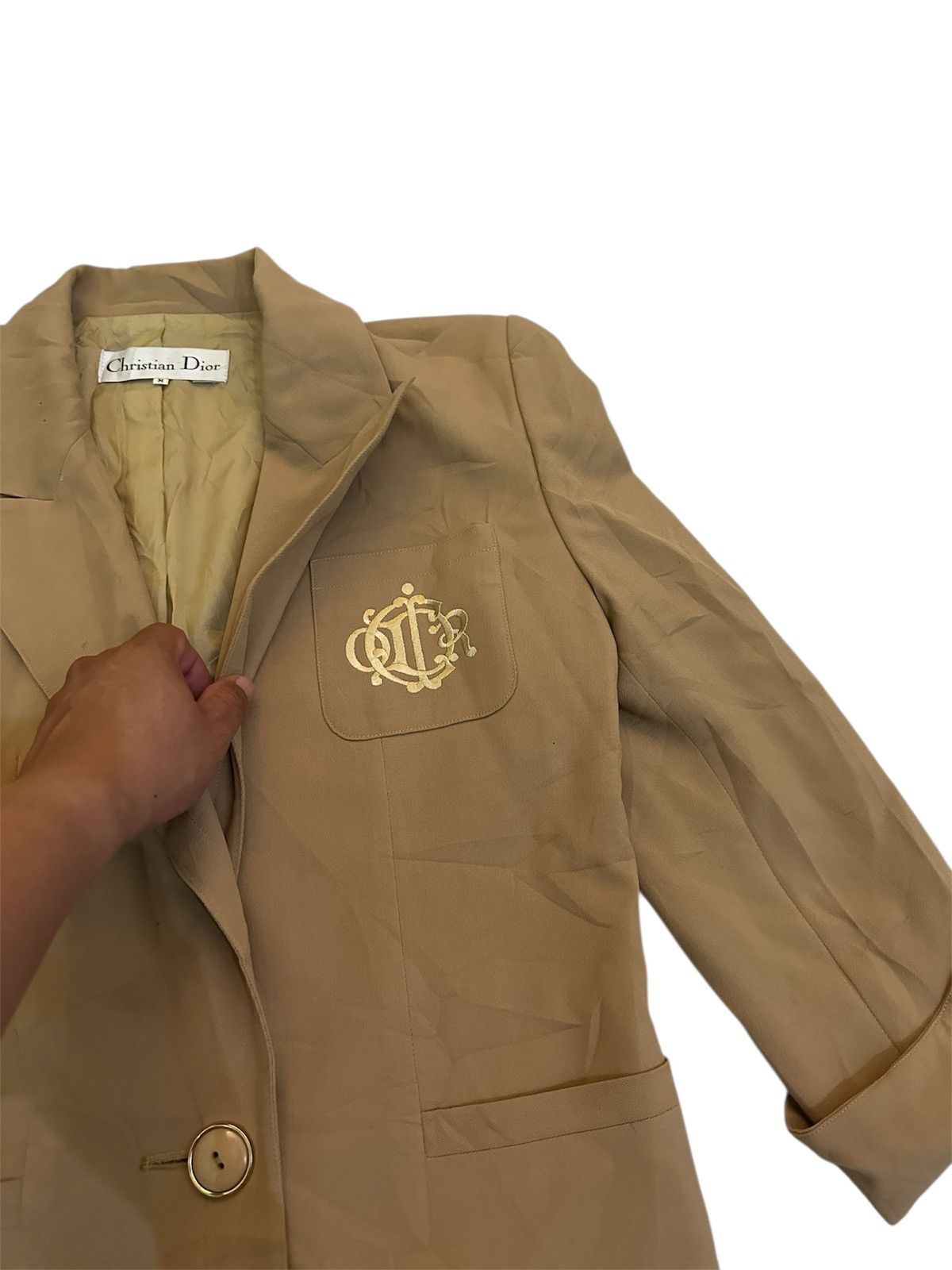 Christian Dior Monsieur Vintage blazer by cristian dior japan made Size M / US 6-8 / IT 42-44 - 3 Thumbnail