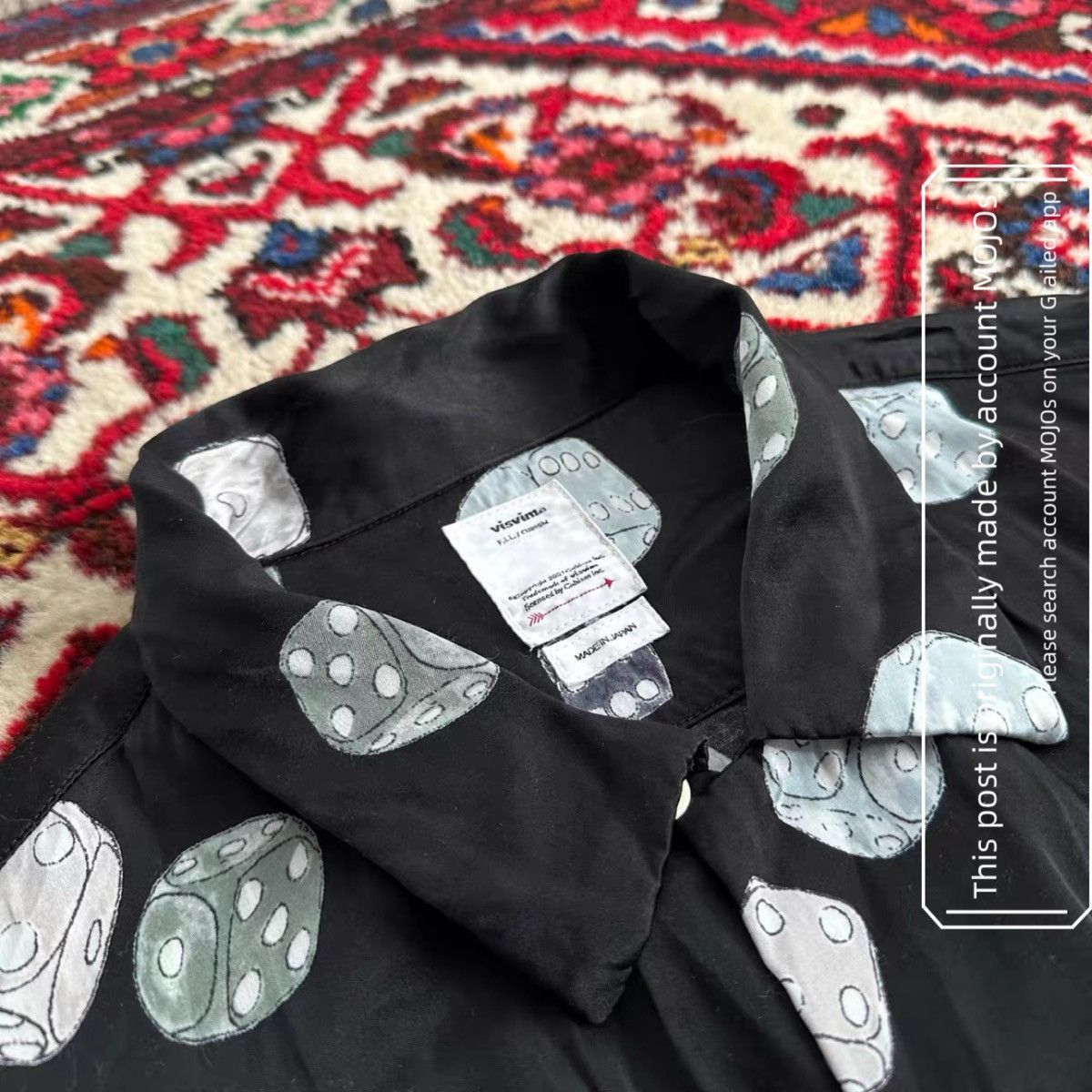 Visvim Sz 3 Visvim 21SS Wallis Shirt S/S mo.jos15 Size US L / EU 52-54 / 3 - 4 Thumbnail