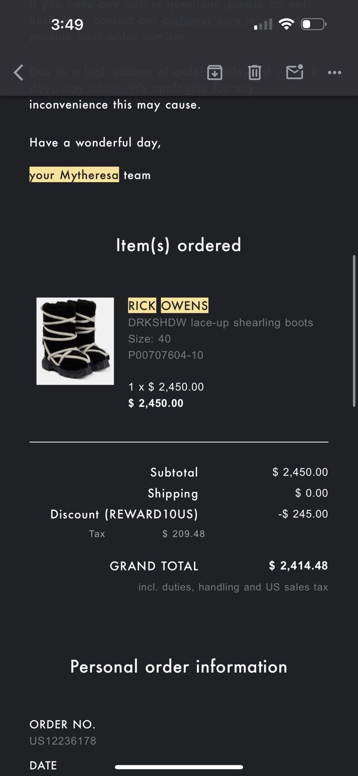 Rick Owens Rick Owens Boots Size US 7 / EU 40 - 9 Thumbnail