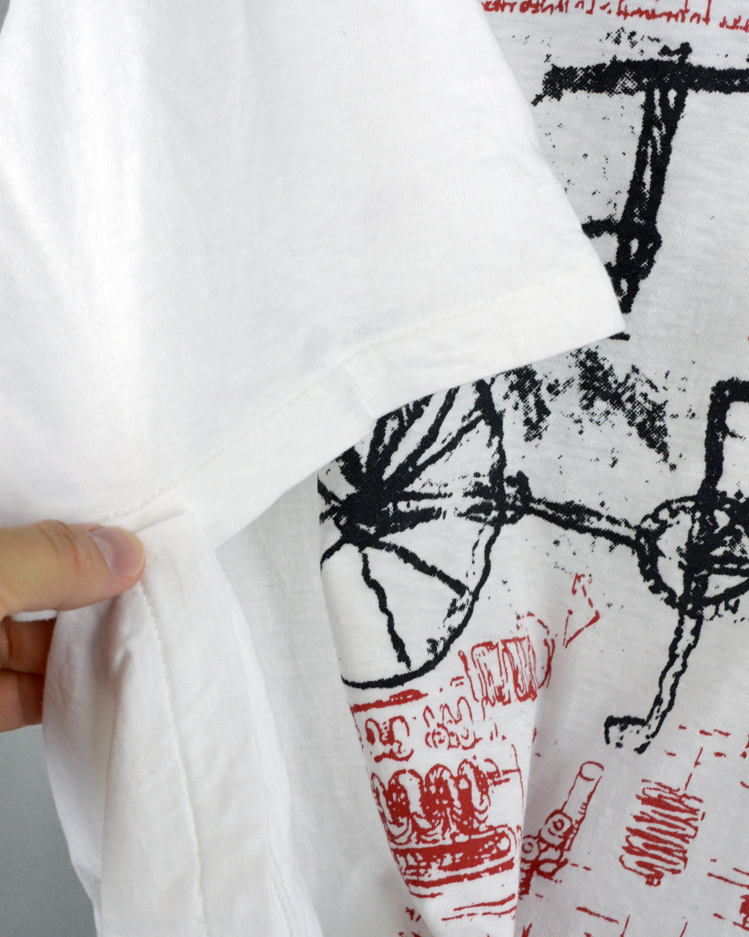 Arts & Science × Vintage Vintage Leonardo da Vinci 90s t shirt Size US XL / EU 56 / 4 - 5 Thumbnail