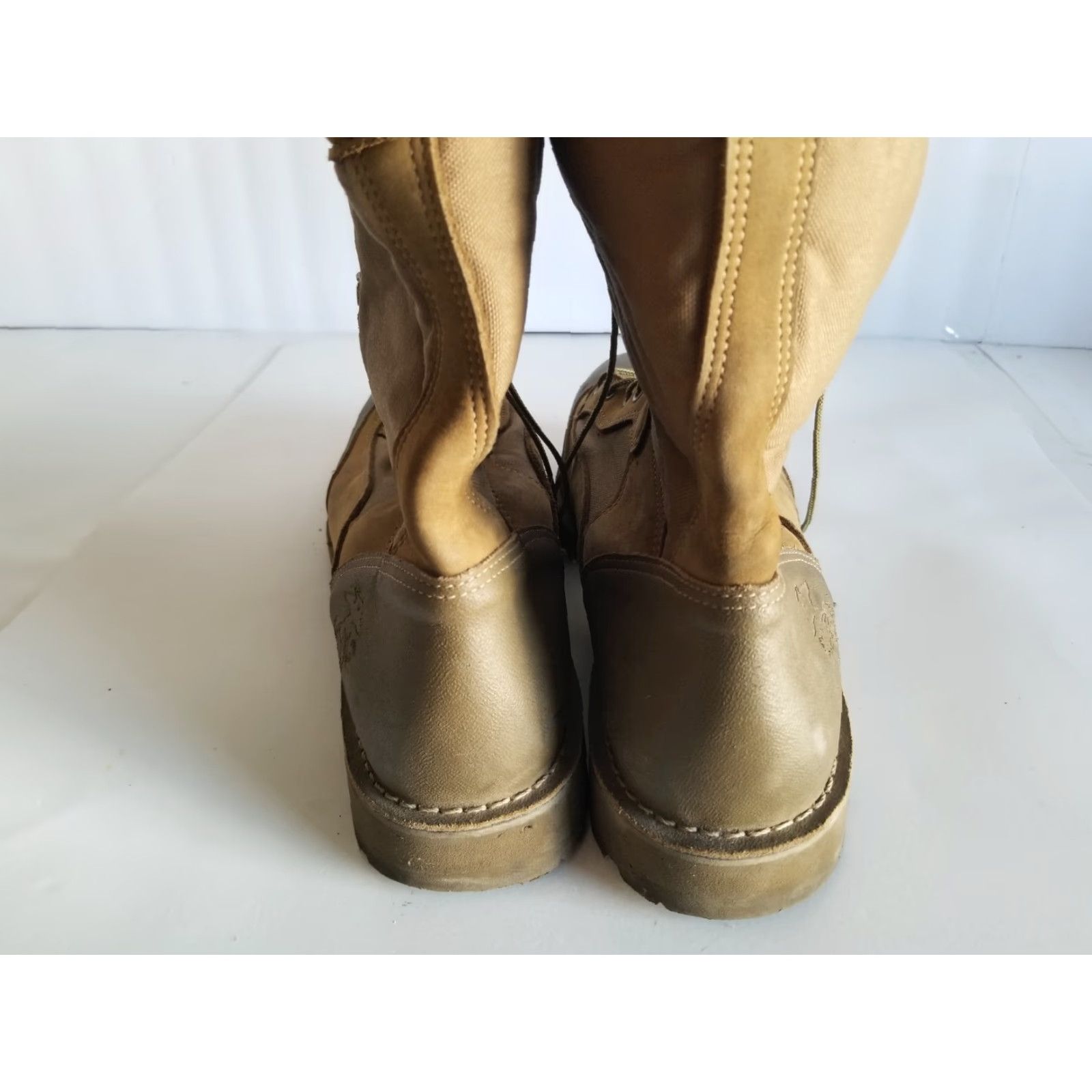 Danner Danner USMC RAT 8" Mojave ST Tactical Vibram Sole Boots Size 14.5 R Desert Tan Leather/ Fabric Cap Toe Steel Toe Mens Boots Size US 15 / EU 48 - 3 Thumbnail
