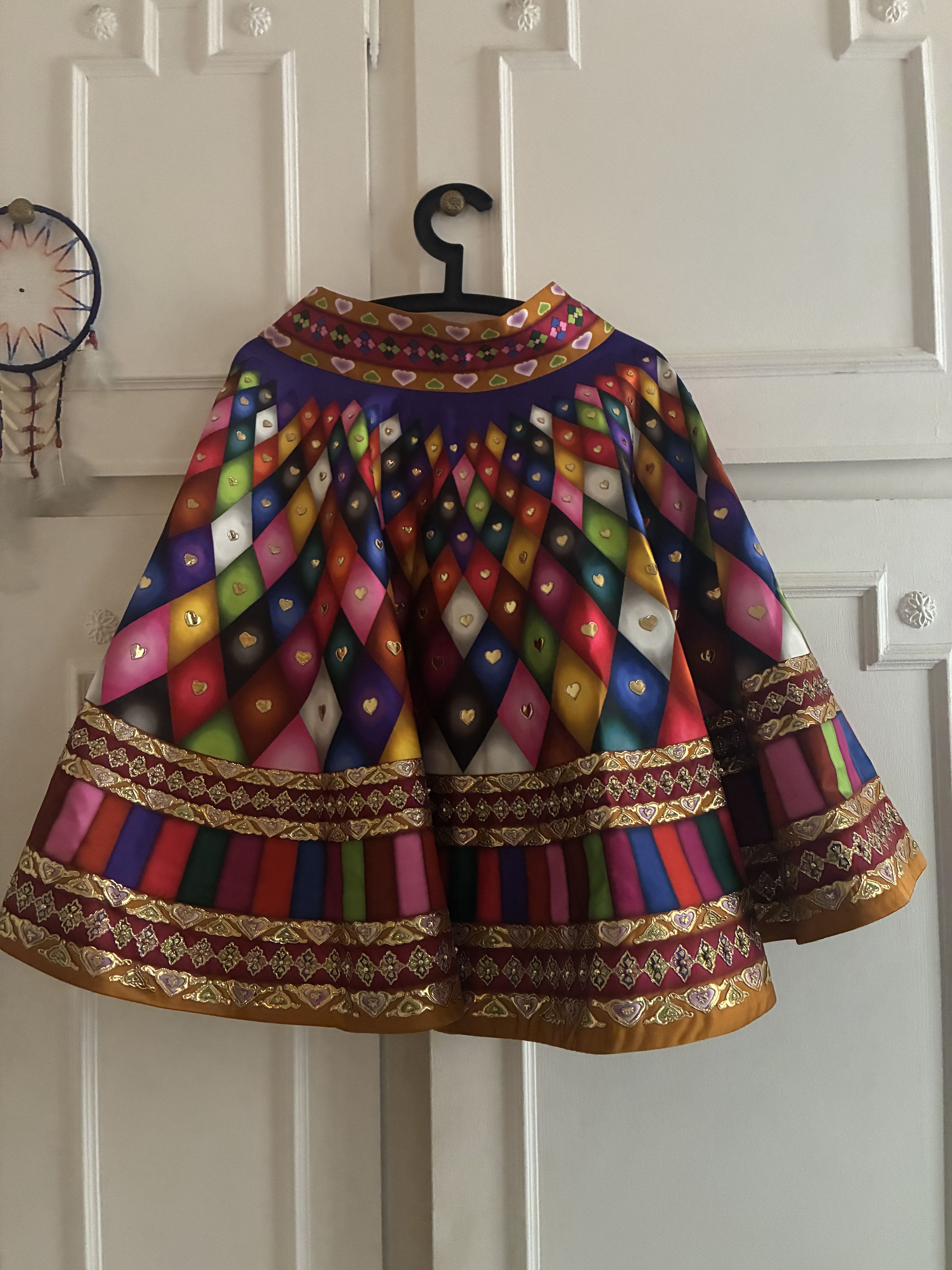 Manish Arora Embroidered Skirt Suit Size 28" / US 6 / IT 42 - 2 Thumbnail