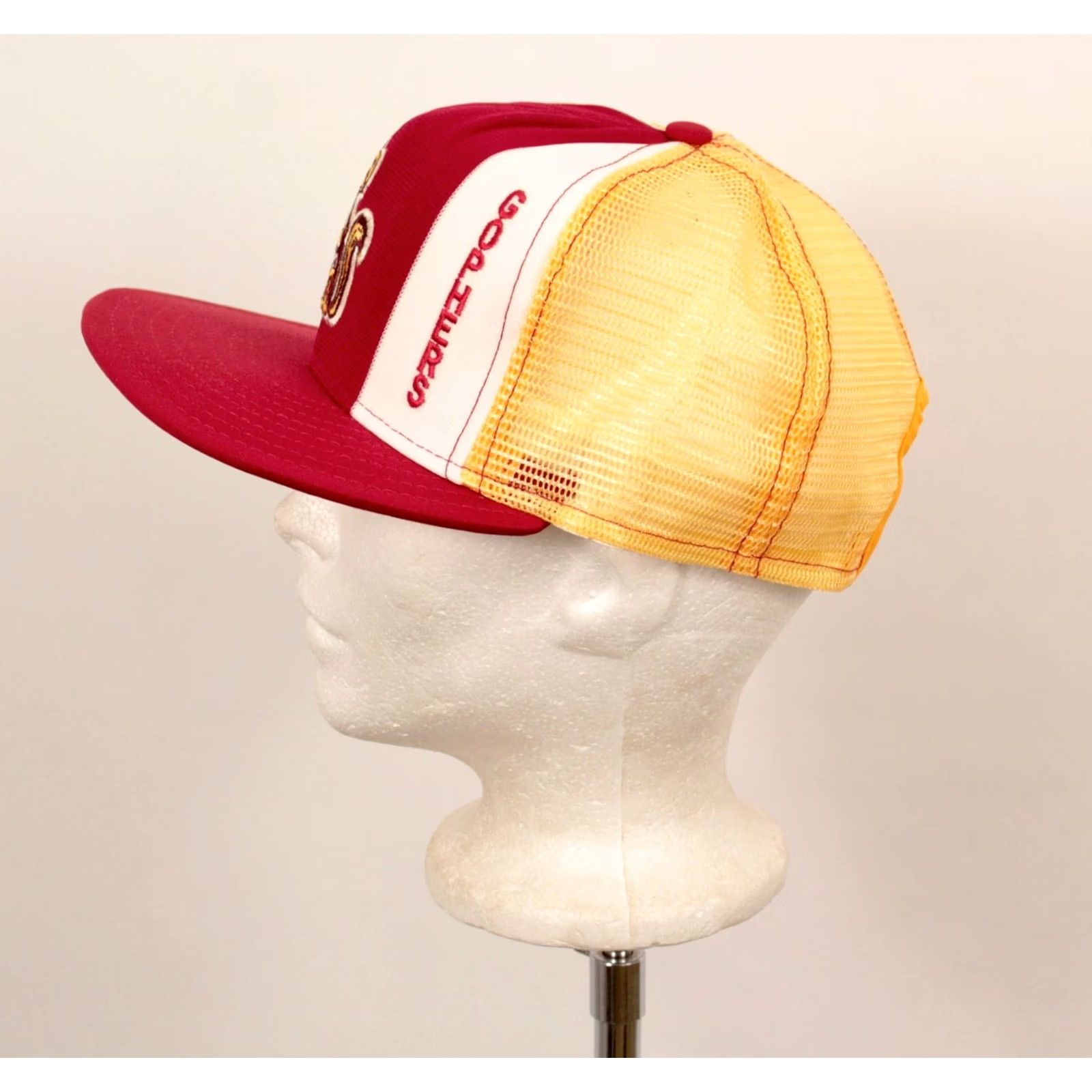 Vintage VINTAGE AJD Golden Gophers Snapback Cap Hat L 80s Minnesota Red Size ONE SIZE - 3 Thumbnail