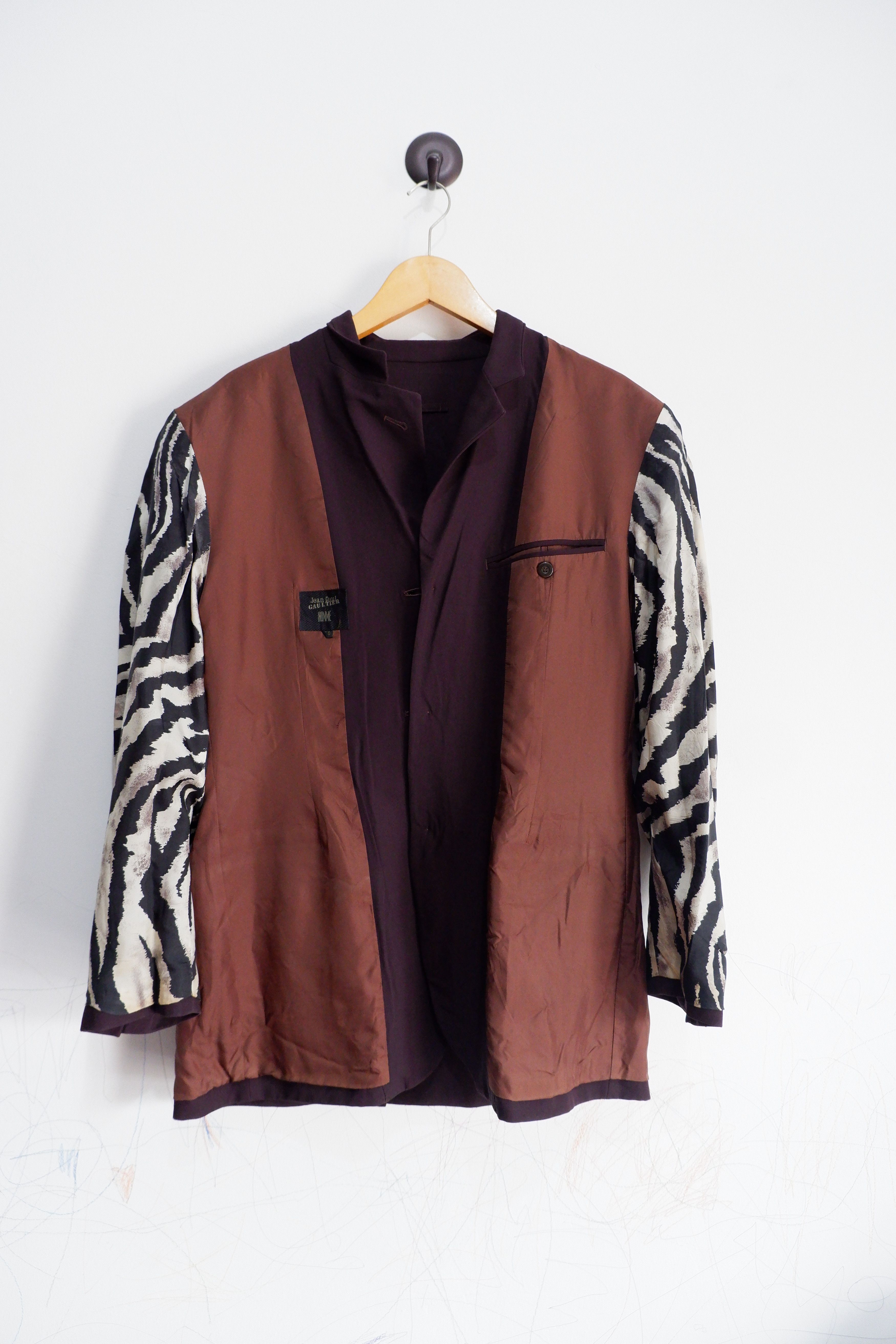Jean Paul Gaultier 2000s Jean Paul Gaultier Wool Gabardine Blazer Jacket Size US M / EU 48-50 / 2 - 1 Thumbnail