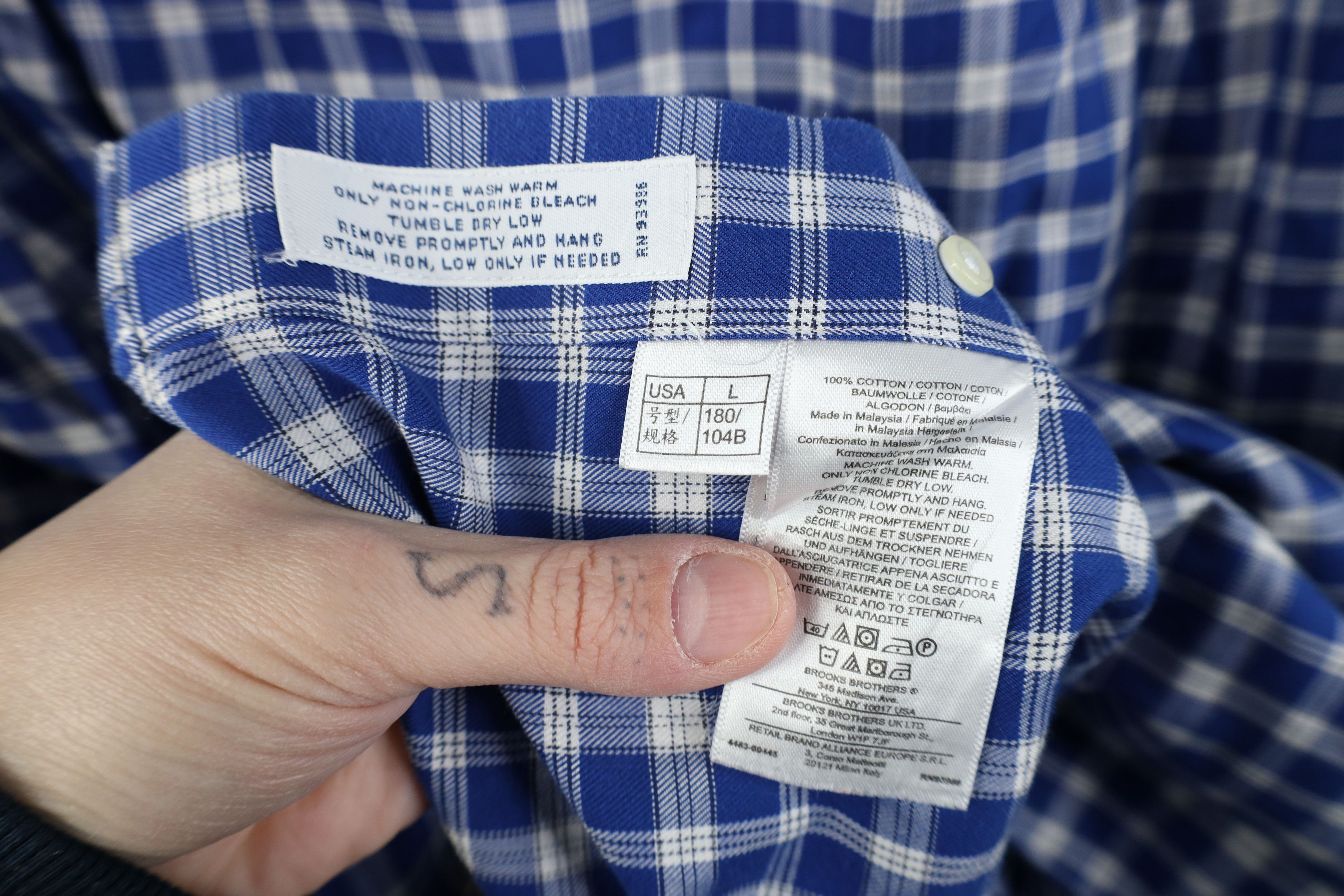 Brooks Brothers Vintage Brooks Brothers Cotton Button Down Shirt OCBD Size US L / EU 52-54 / 3 - 9 Thumbnail