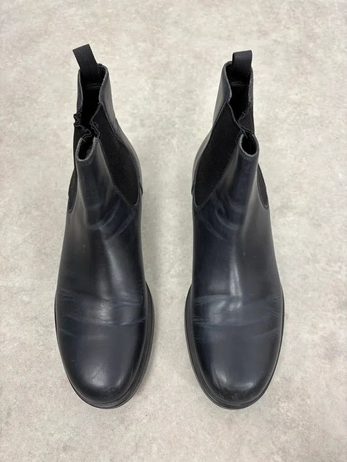 Prada 2000s Prada Black Leather Chelsea Boots Size US 8.5 / EU 41-42 - 4 Thumbnail