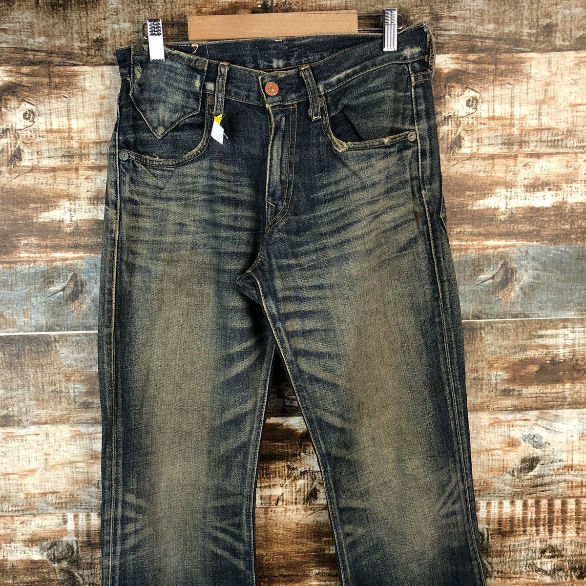Levi's DL Levis 517 Blue Denim Pants #C192 Size US 28 / EU 44 - 4 Thumbnail