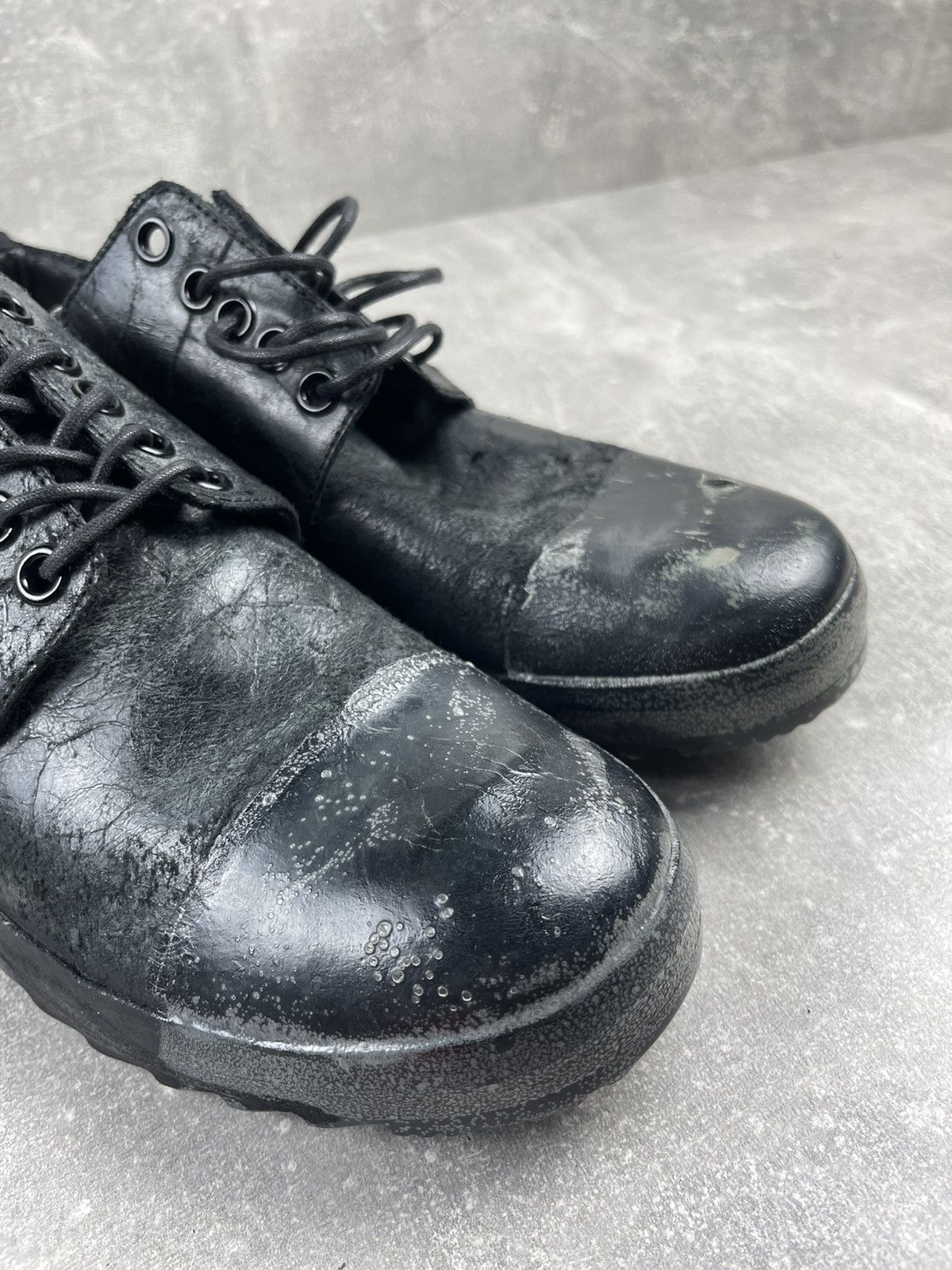 Vintage C.C.Poell Style Wax Silicone Avant Garde Opium Sneakers Size US 9 / EU 42 - 7 Thumbnail