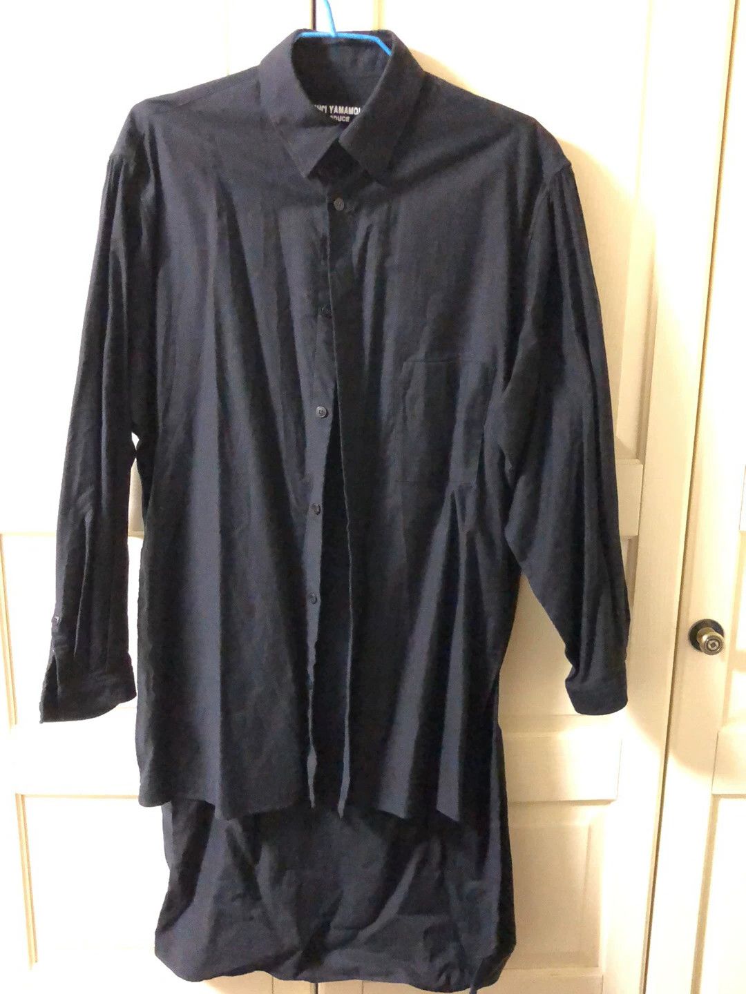 Yohji Yamamoto Yohji Yamamoto Long Shirt Jacket Size 3 Size US L / EU 52-54 / 3 - 1 Thumbnail