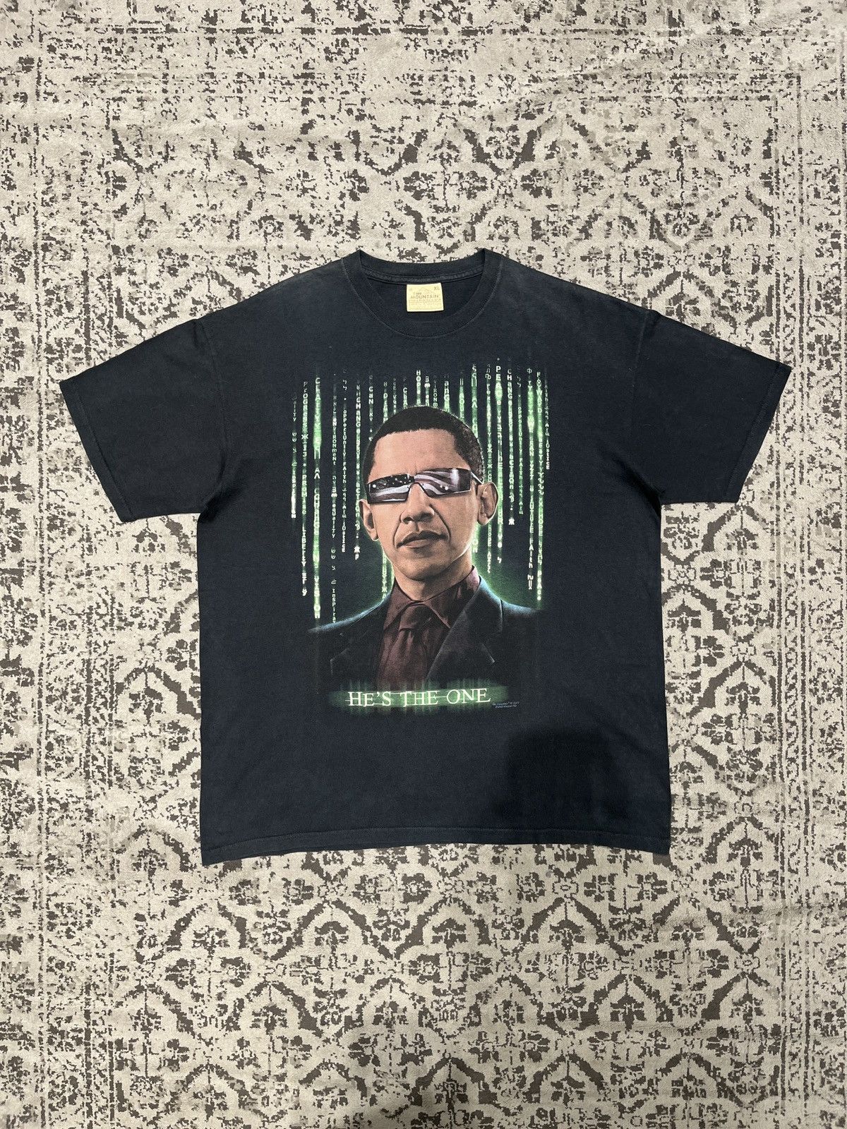 The Mountain Vintage 00’s Barack Obama “He’s The One” The Matrix Movie Size US XL / EU 56 / 4 - 1 Thumbnail