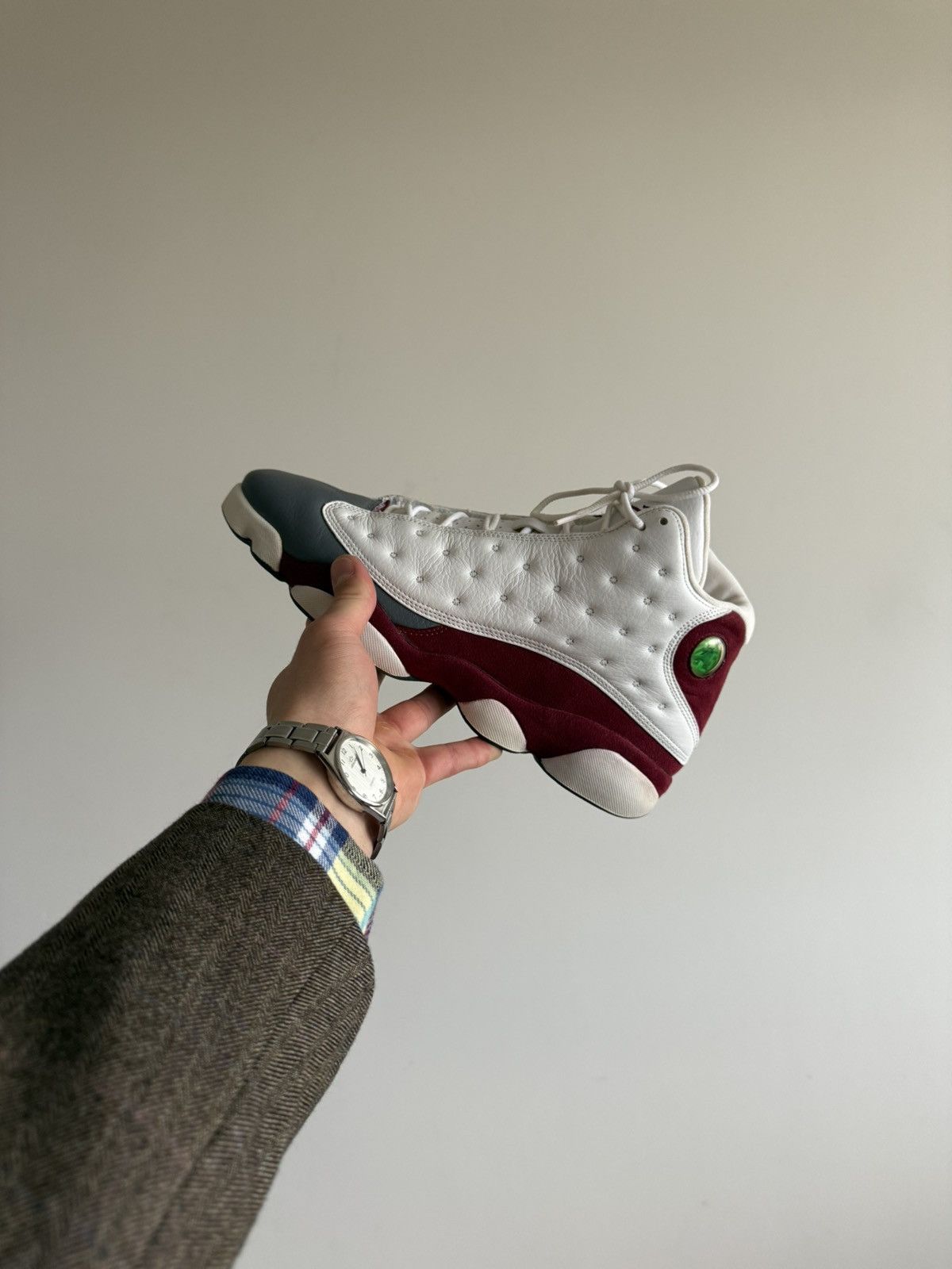 Jordan Brand Rare Vintage Jordan 13 Retro Grey Toe men’s streetwear shoes Size US 11 / EU 44 - 1 Thumbnail