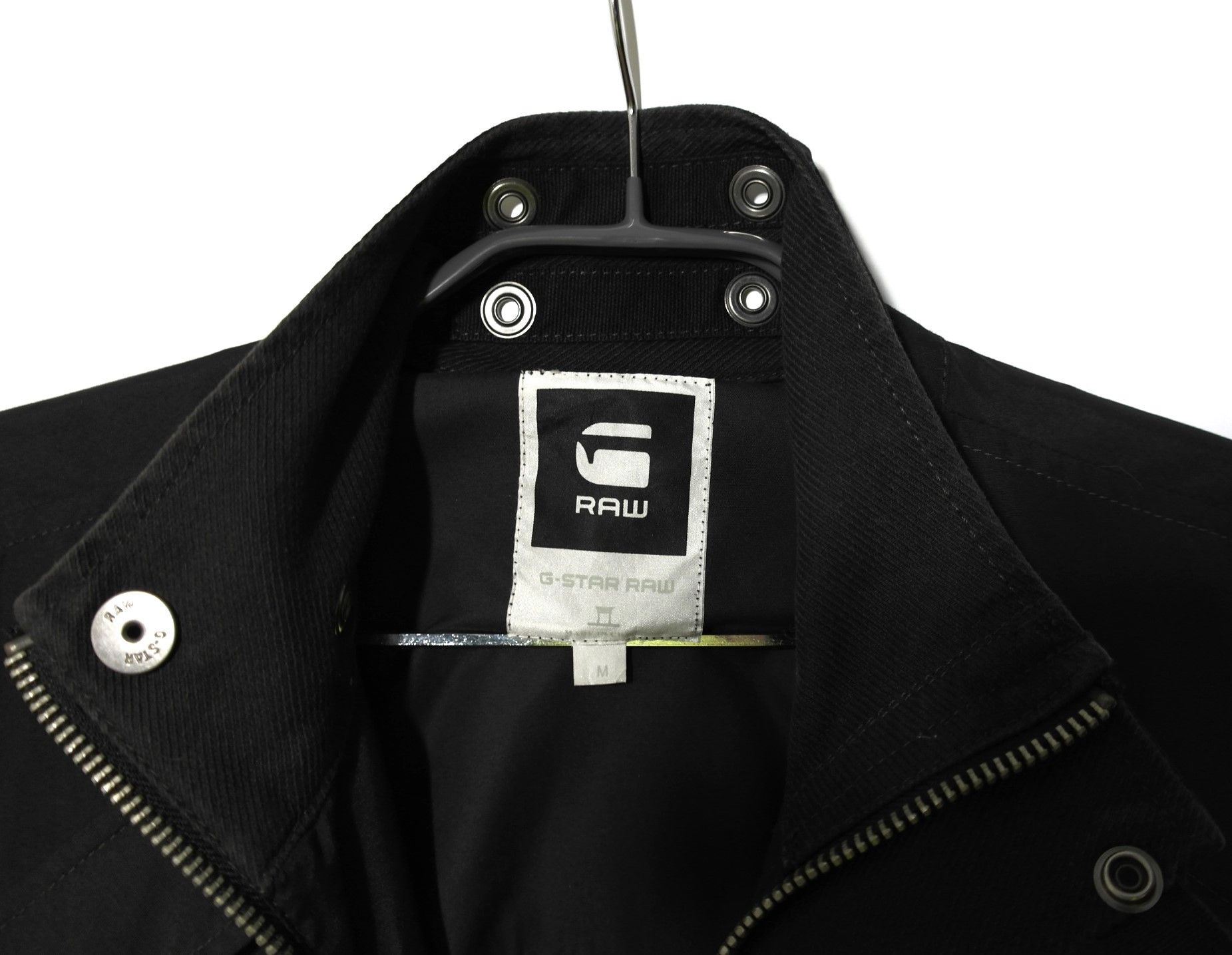 G-Star G-Star Raw Mens Johnson Solid Overshirt L/S Jacket Size M Size US M / EU 48-50 / 2 - 9 Thumbnail