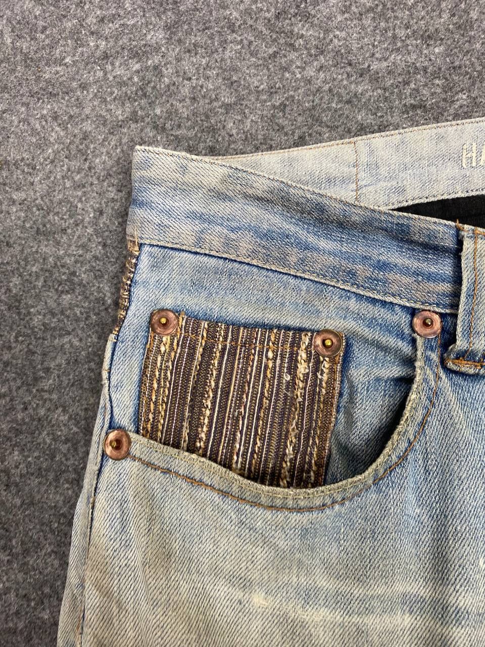 Japanese Brand japanese brand navajo style distressed denim Size US 36 / EU 52 - 11 Thumbnail