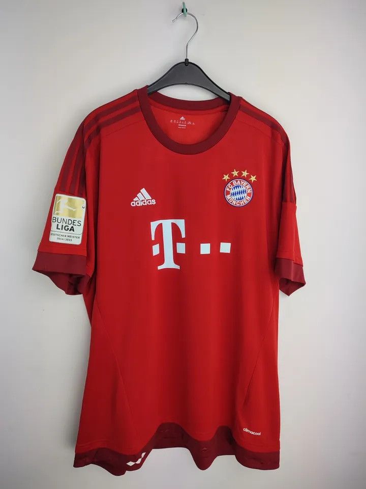 Adidas FC Bayern Munich Munchen 2015/16 #80 Haimerl FOOTBALL SHIRT Size US XXL / EU 58 / 5 - 21 Thumbnail