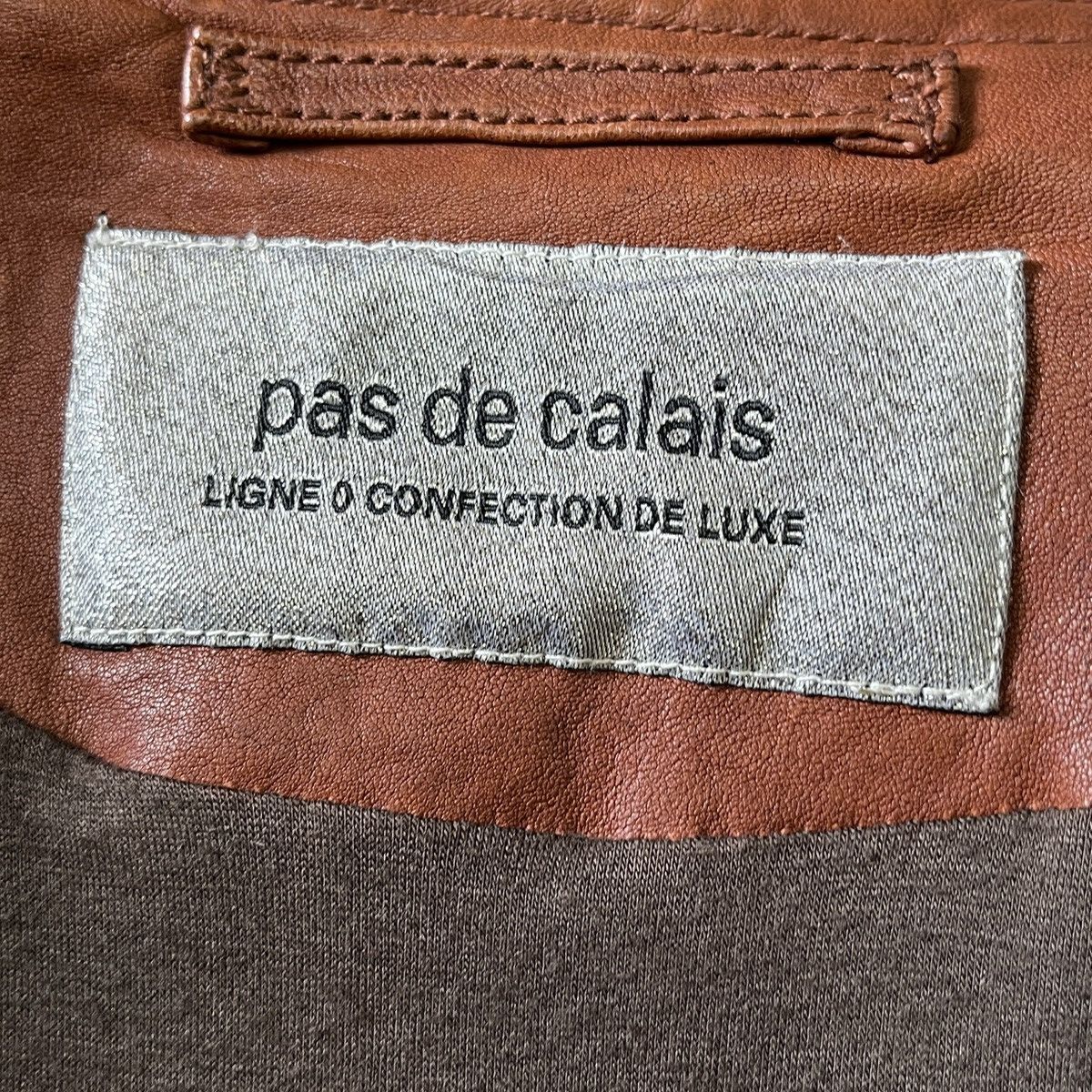 Pas de Calais × Seditionaries Bondage Pas De Calais Sheepskin Leather Jacket Size 38 Size XS / US 0-2 / IT 36-38 - 5 Thumbnail