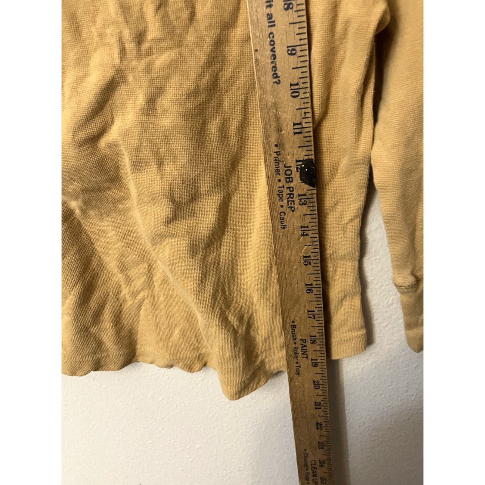 Calvin Klein Calvin Klein Yellow Long Sleeve Lace Up Cotton Shirt Women's M Size M / US 6-8 / IT 42-44 - 4 Thumbnail