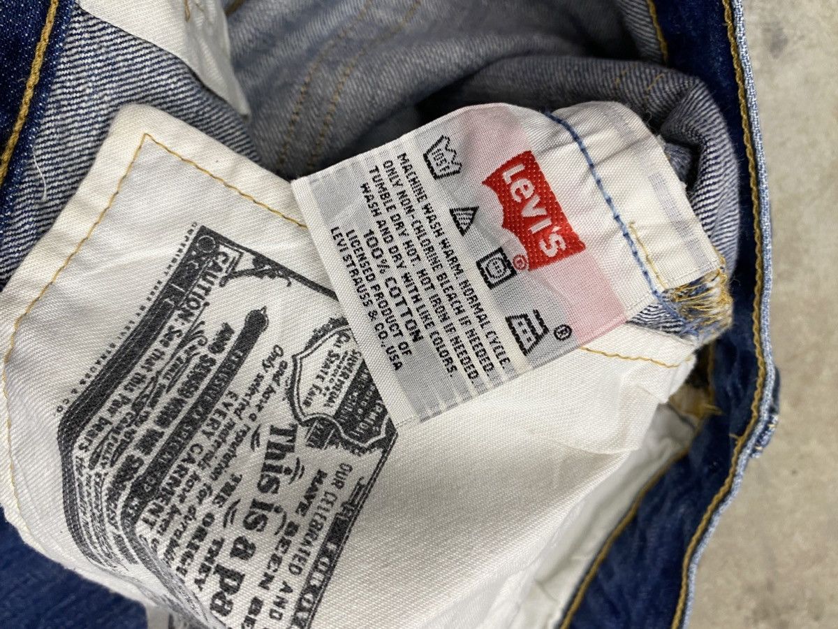 Levi's × Levi's Vintage Clothing × Vintage 💥Bindding Offer💥 levis 501 blue jeans pant Size US 29 - 4 Thumbnail