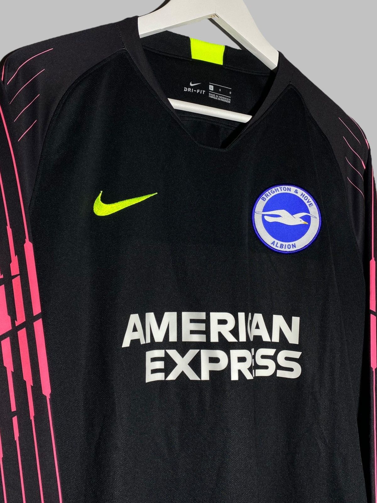 Nike Brighton & Hove Albion 2019/20 Goalkeeper Long Sleeve Jersey Size US L / EU 52-54 / 3 - 4 Thumbnail