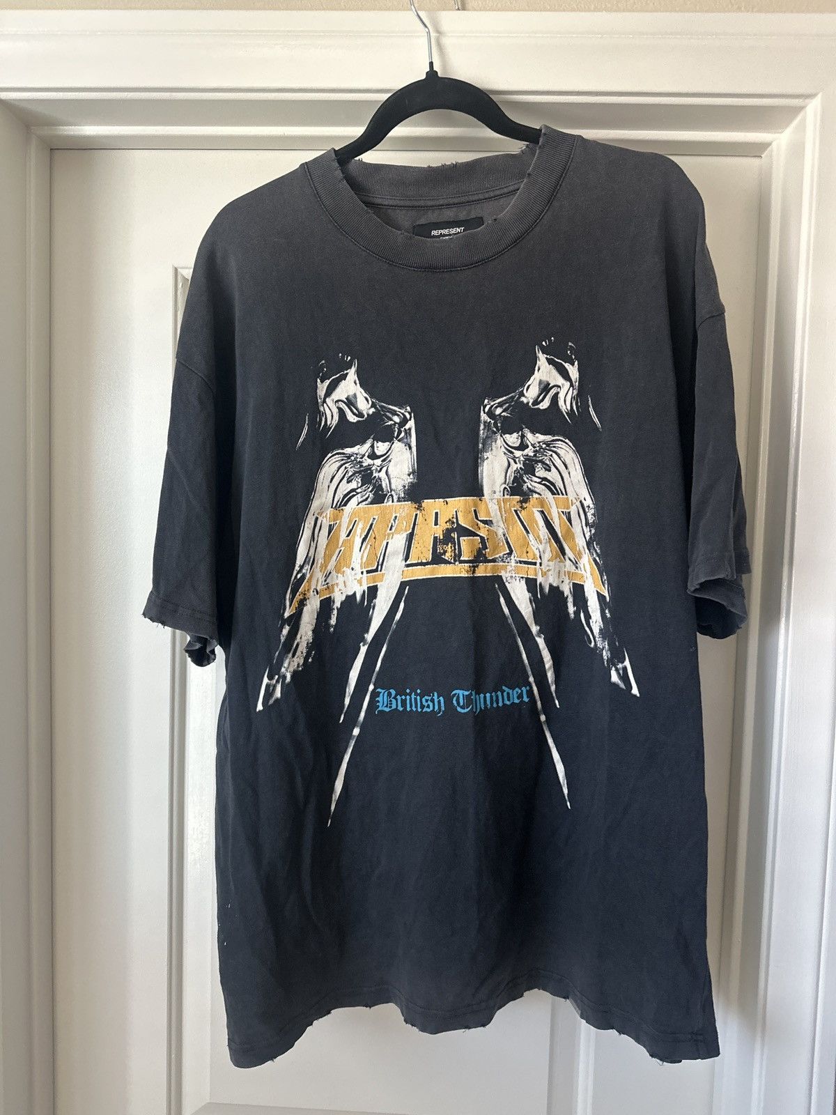 Represent Clo. “British Thunder” T-Shirt Size US L / EU 52-54 / 3 - 1 Thumbnail