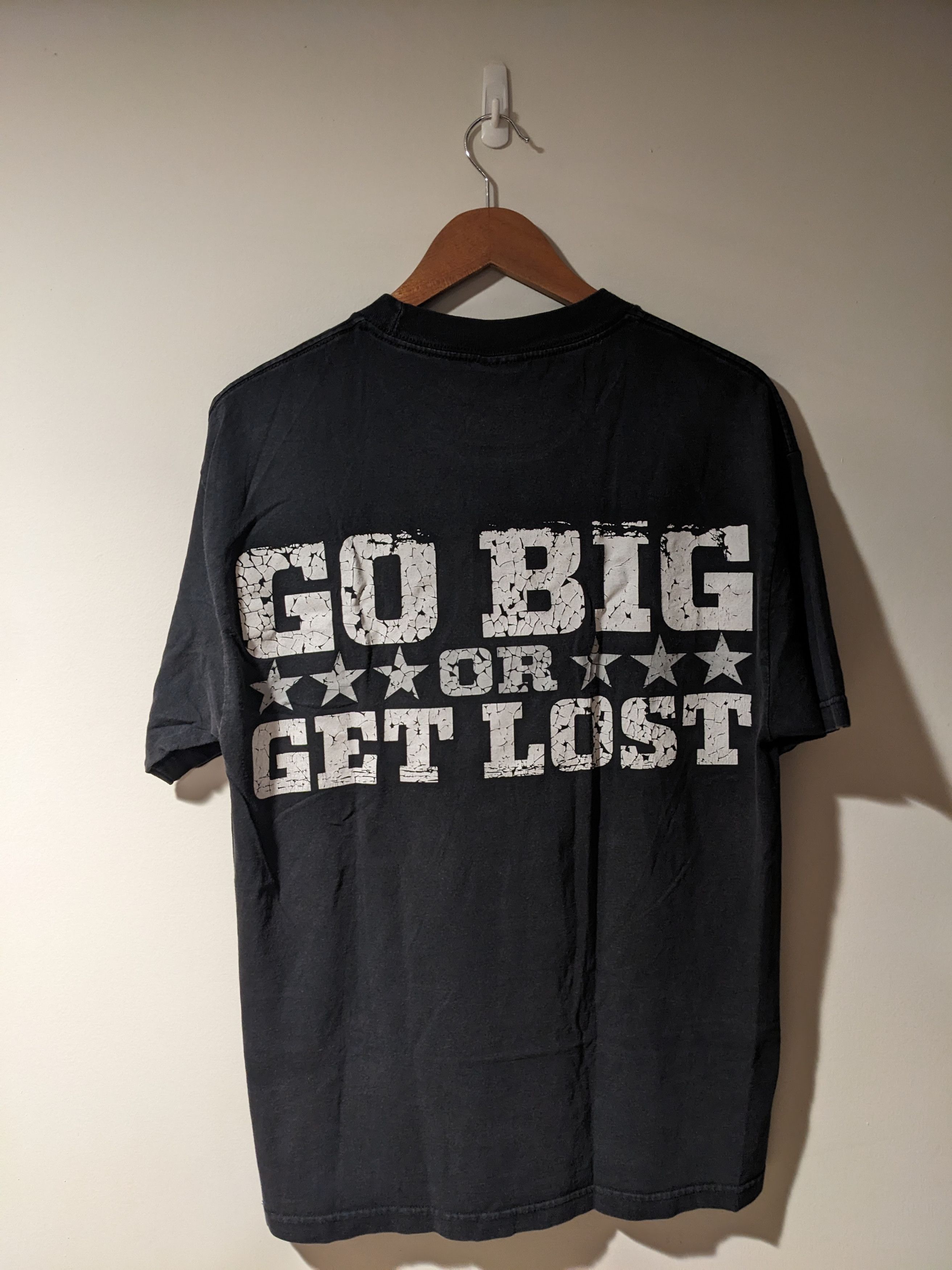 Vintage × WWE Vintage Big Show Go Big or Get Lost WWE Black Large T-Shirt Size US L / EU 52-54 / 3 - 5 Thumbnail