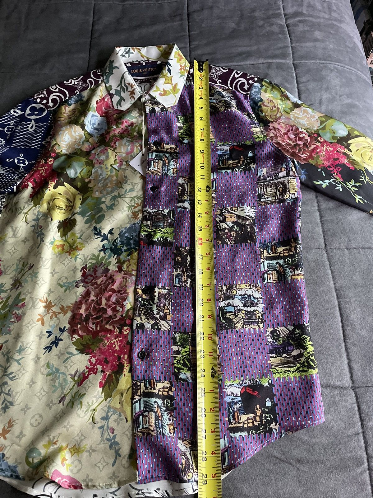 Louis Vuitton Louis Vuitton Flower Bandana Silk Shirt Size US M / EU 48-50 / 2 - 7 Thumbnail