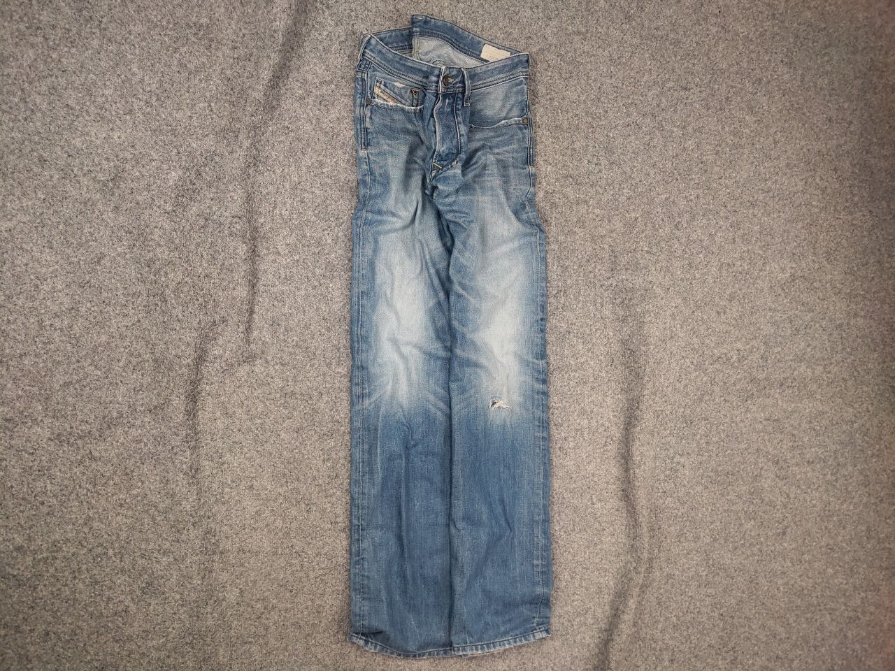 Diesel Vintage 90's Diesel Larkee Faded Distressed Denim jeans Size US 34 / EU 50 - 1 Thumbnail