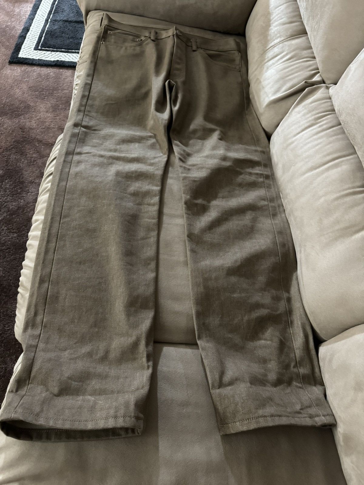 Levi's Levi’s 501XX Jeans - Mustard Gold Color - Size 34x34 Size US 34 / EU 50 - 8 Thumbnail