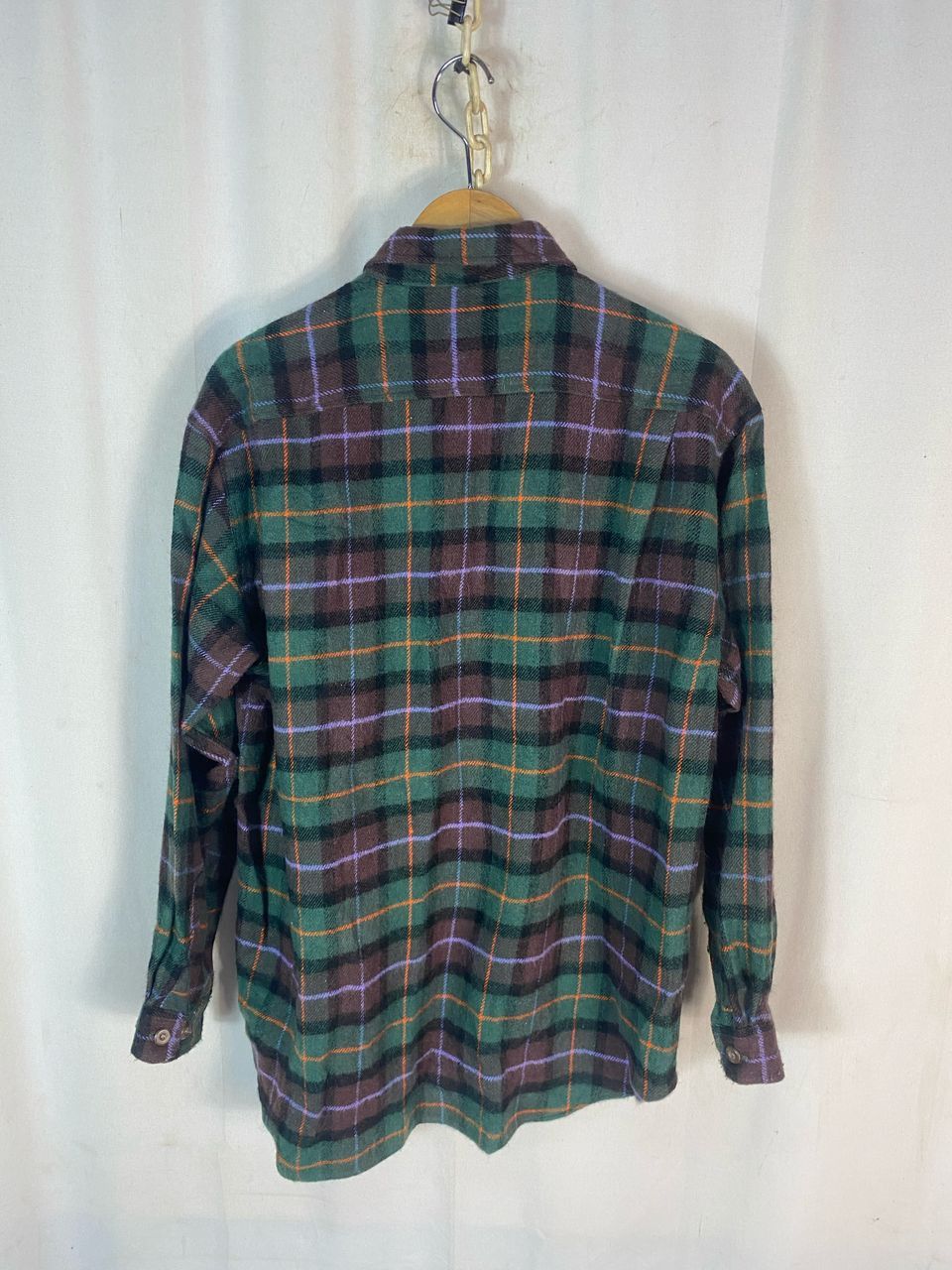 Flannel × Other Vintage machope wool button up flannel shirt Size US L / EU 52-54 / 3 - 12 Thumbnail