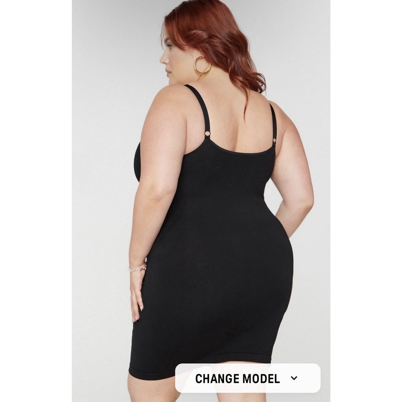 Fabletics Fabletics Smooth As Hell Black Shaping Mini Dress Size 1XL Size XL / US 12-14 / IT 48-50 - 2 Thumbnail