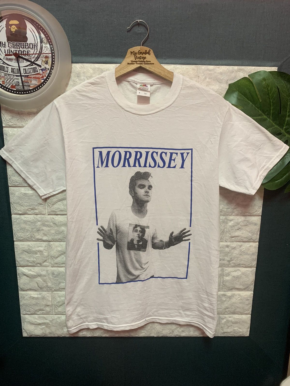 RARE!! Shirt Morrissey THE SMITH Band Tee