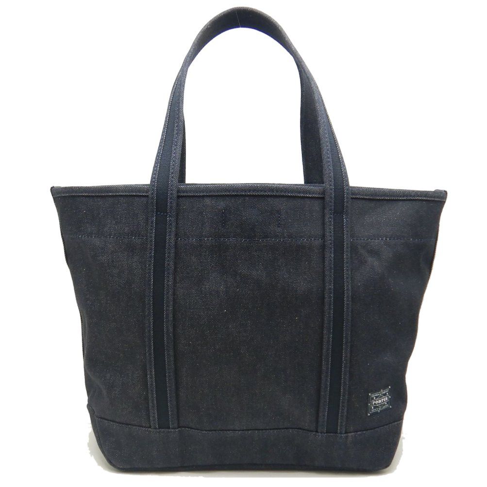 Porter Denim Navy Tote Bag