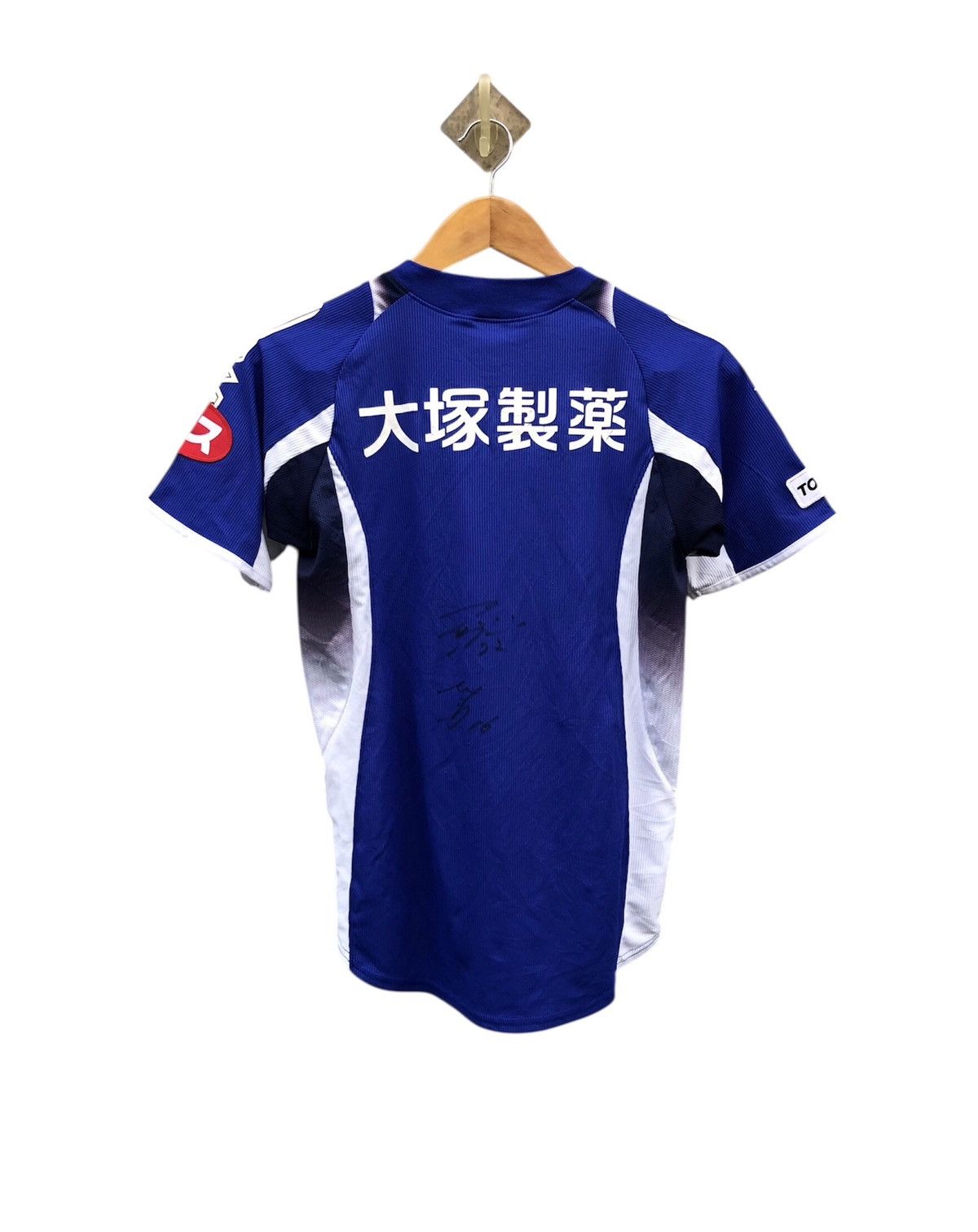 Japanese Brand Tokushima Vortis Jersey by Mizuno Size US S / EU 44-46 / 1 - 3 Thumbnail