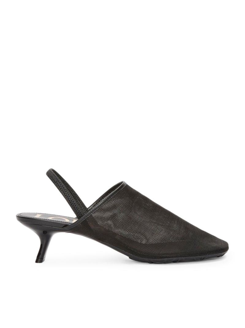 Loewe Petal Mesh Slingback Heel Shoes Sandals, Women's (Size 9)