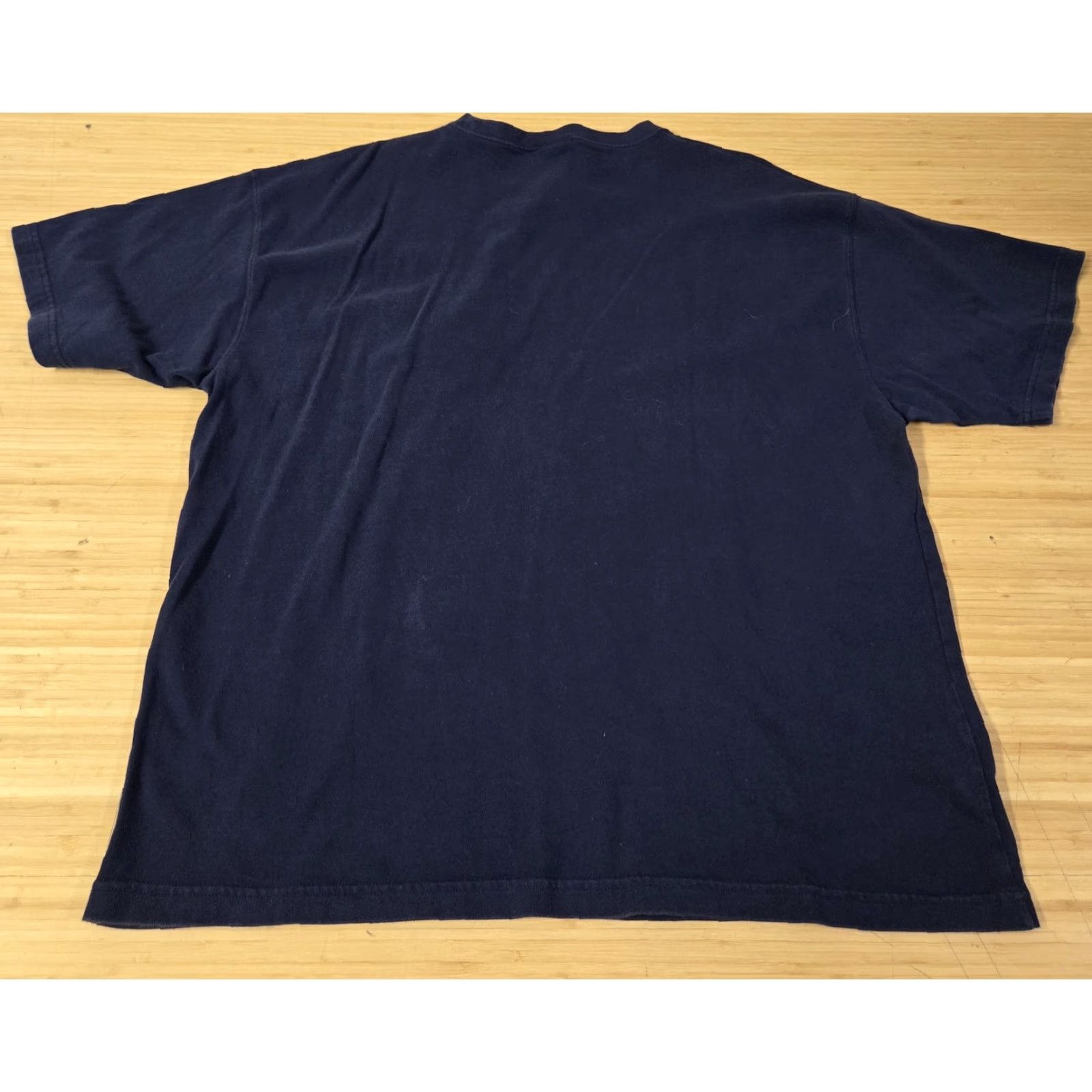 Vintage Warner Bros Looney Tunes Tasmanian Devil Shirt 2XL Navy Blue Cartoon Tee Mens Size US XXL / EU 58 / 5 - 4 Thumbnail
