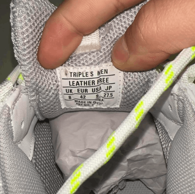 Balenciaga Balenciaga low-top dad shoes men's fluorescent yellow Size US 9 / EU 42 - 3 Thumbnail