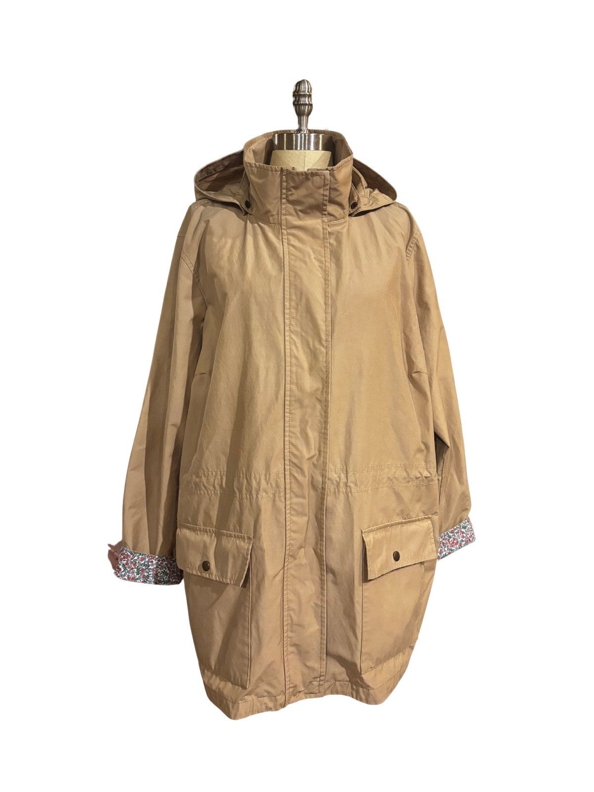 Lands' End Women’s tan utility Jacket.wj2510 Size XXL / US 16-18 / IT 52-54 - 1 Thumbnail