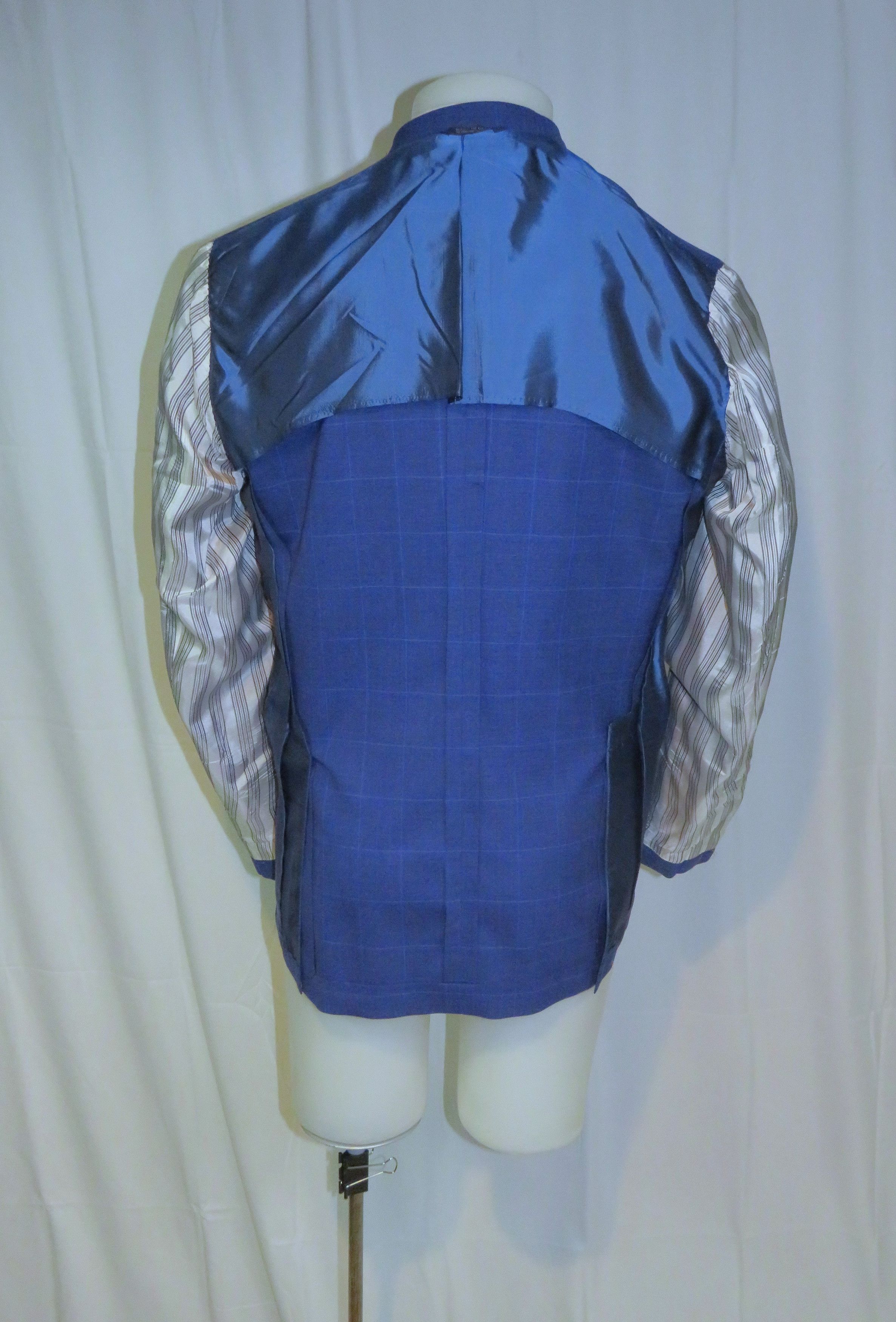 Brooks Brothers Golden Fleece Current Blue Plaid Two Button Suit 40R NWT Size 40R - 16 Thumbnail