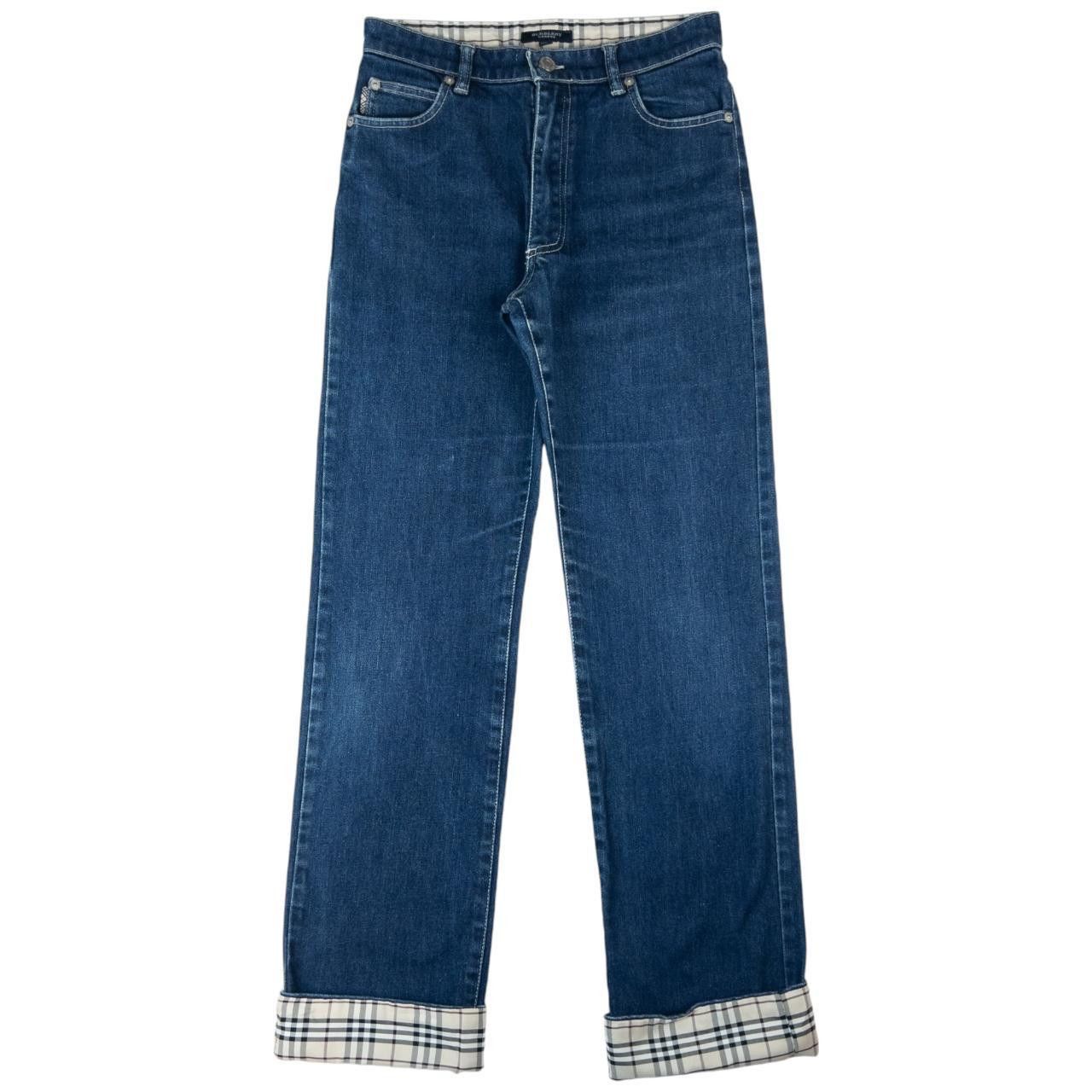Burberry Vintage Burberry Nova Check Denim Jeans Women's Size W26 Size 26" / US 2 / IT 38 - 1 Thumbnail